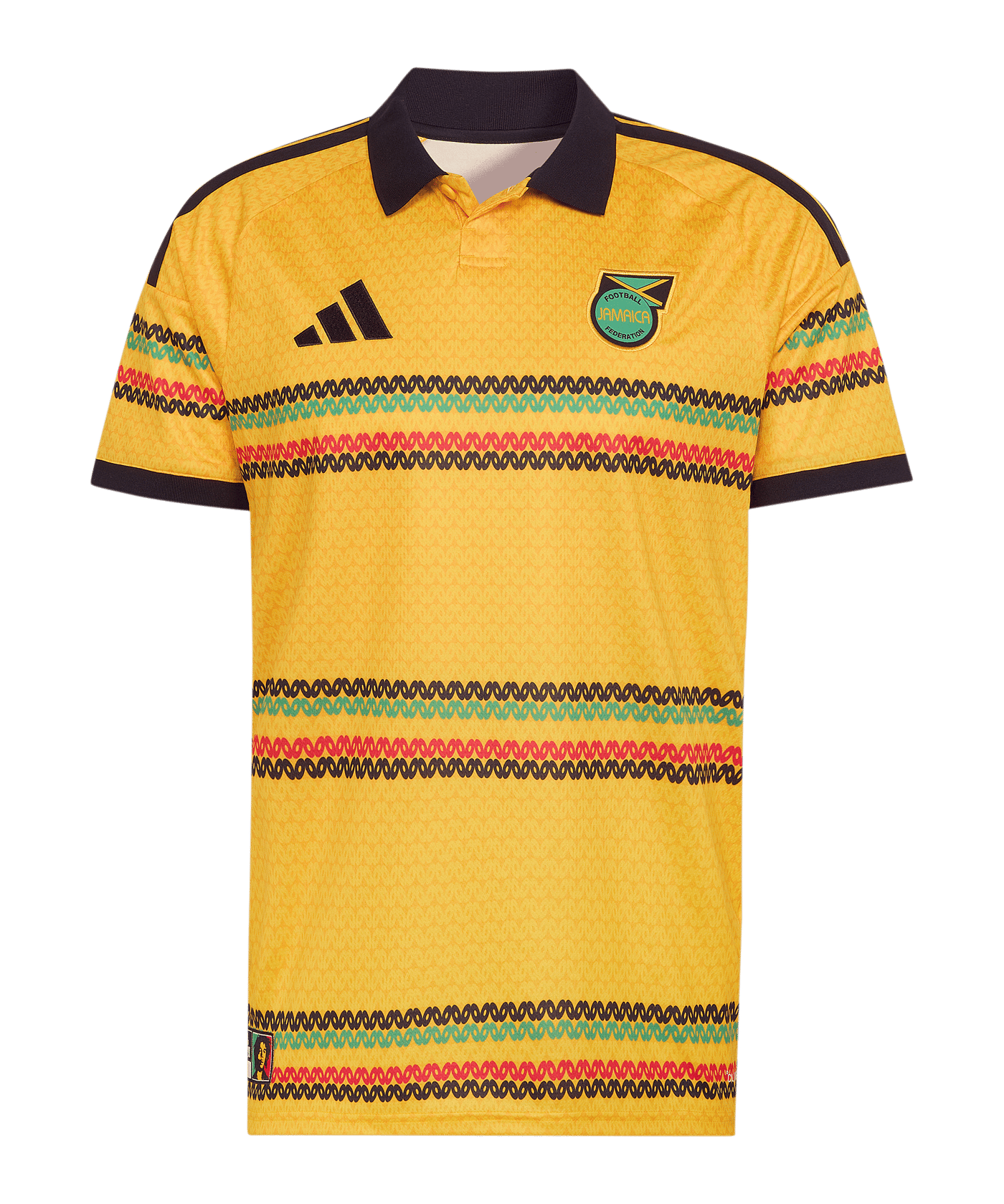 adidas Jamaika Trikot Home WM 2026 Kids Gelb - gelb