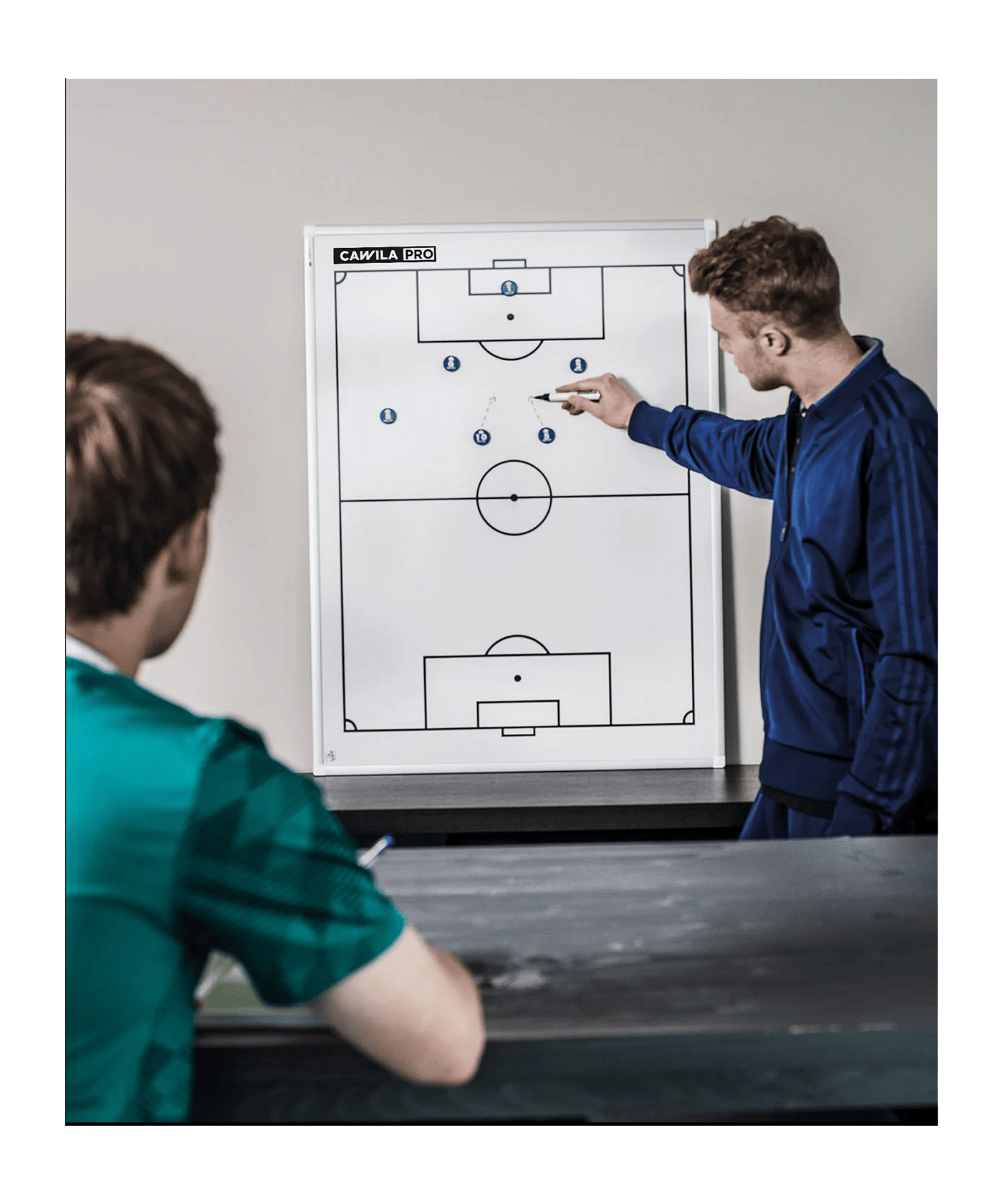Cawila PRO Fussball Taktiktafel TC 60x90cm