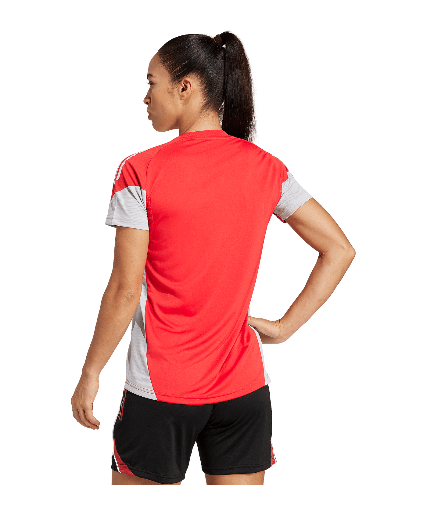 adidas Tiro 25 Competition Trikot Damen Lila - rot
