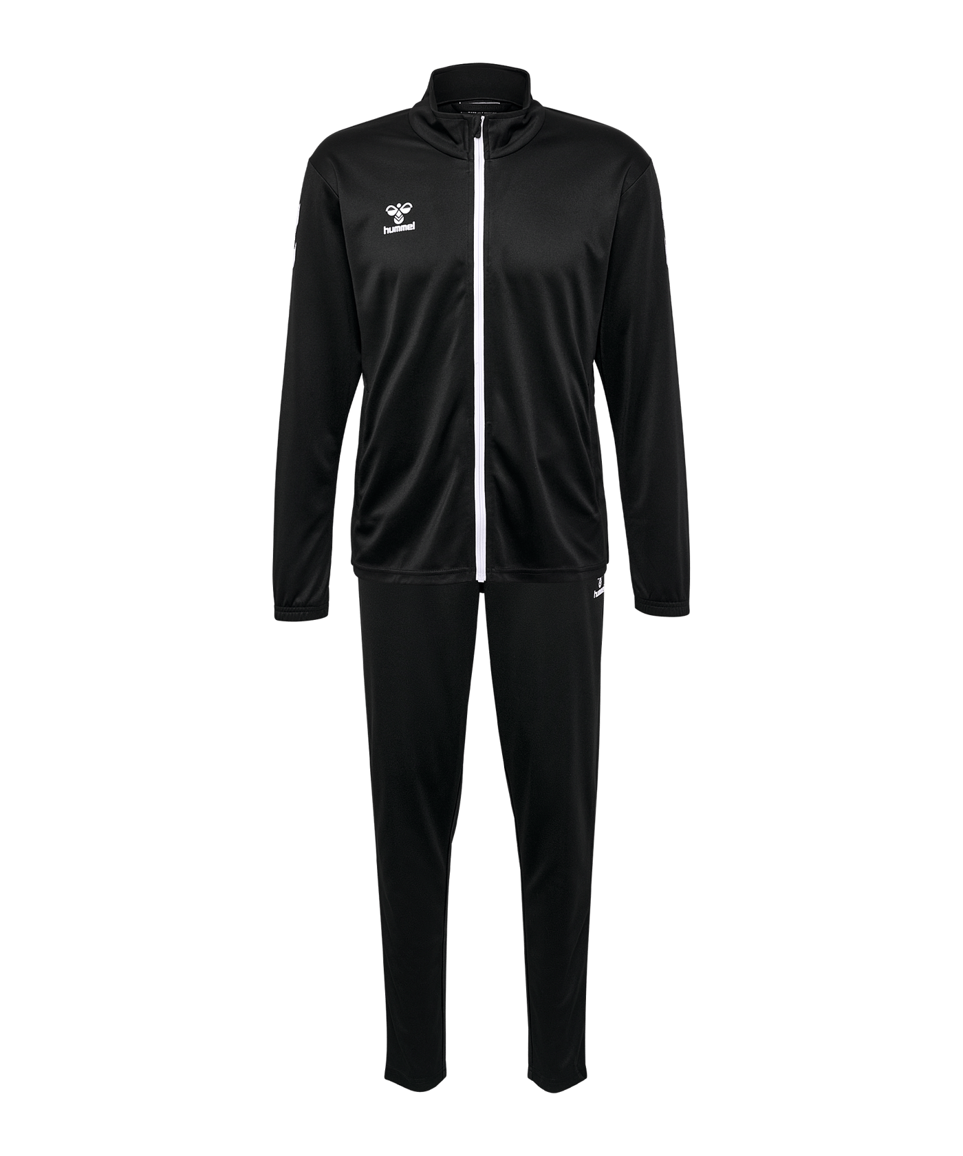 Hummel hmlLOGO Trainingsanzug Schwarz F2001 - schwarz