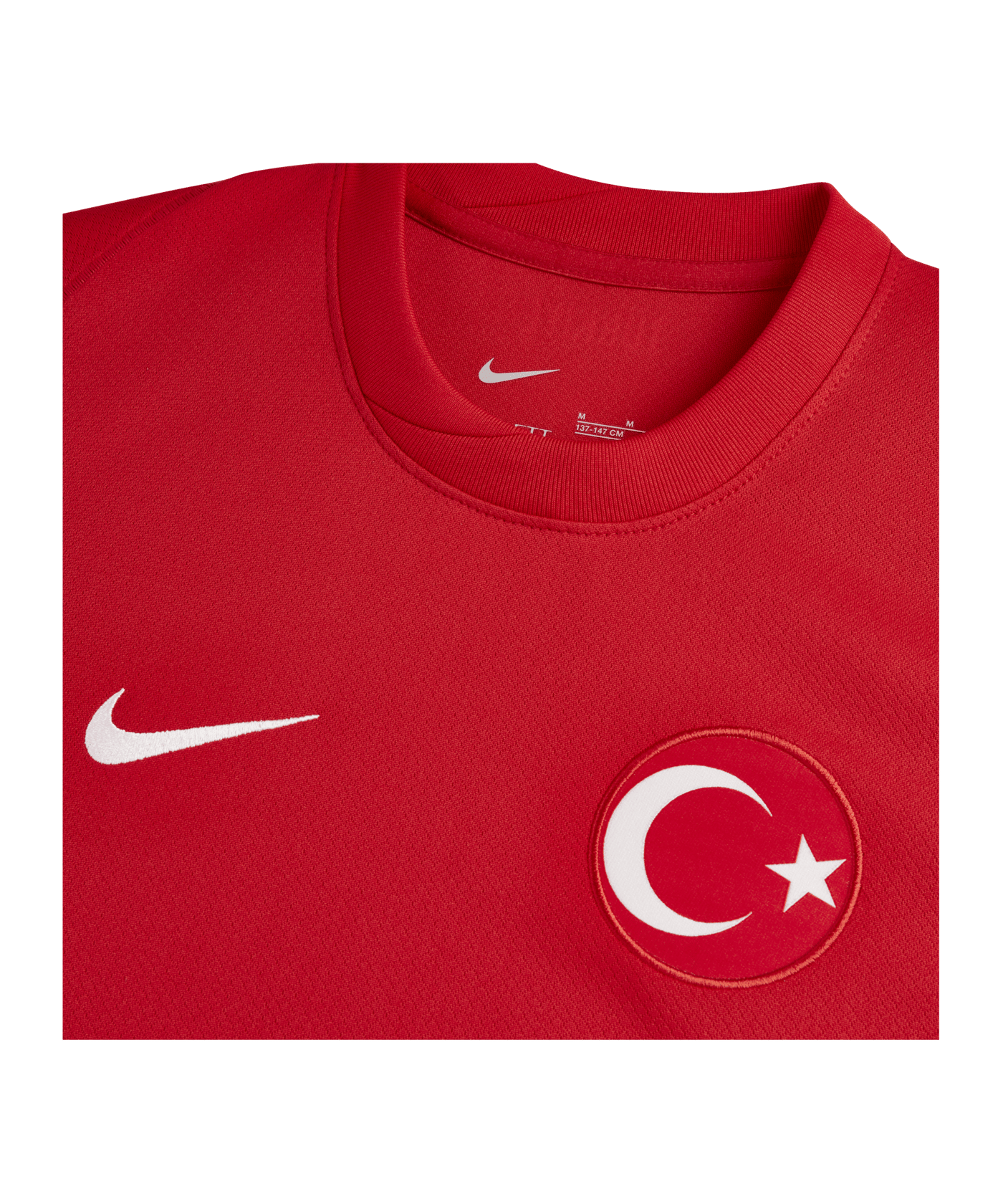 Nike Türkei Trikot Away EM 2024 Kids Rot Rot Weiss F611 - rot
