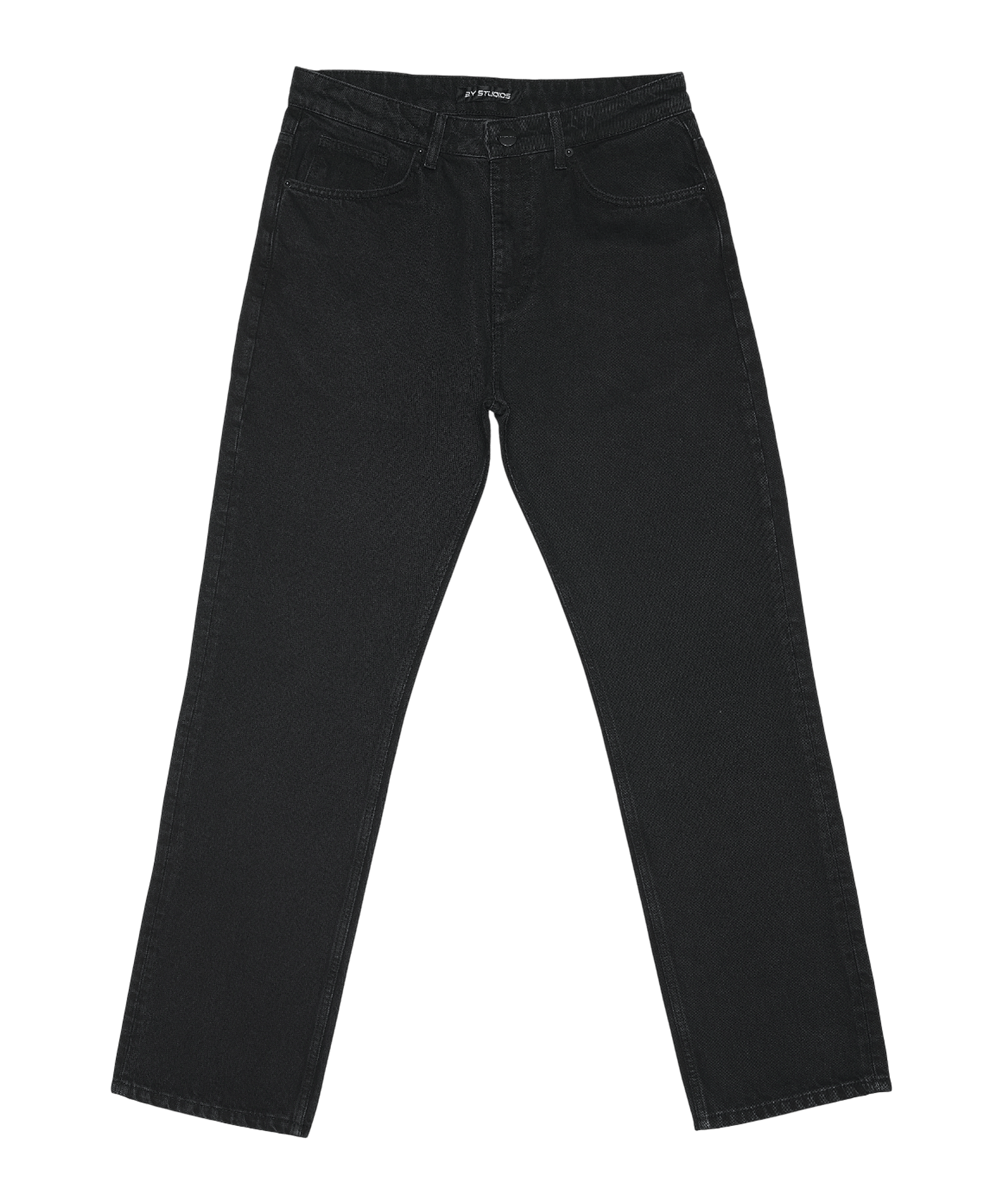 2Y Studios Gabrie Basic Straight Jeans Schwarz - schwarz