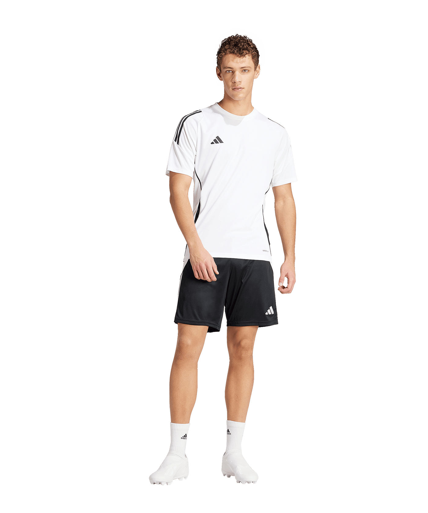 adidas Tiro 24 Trikot Weiss Schwarz - weiss