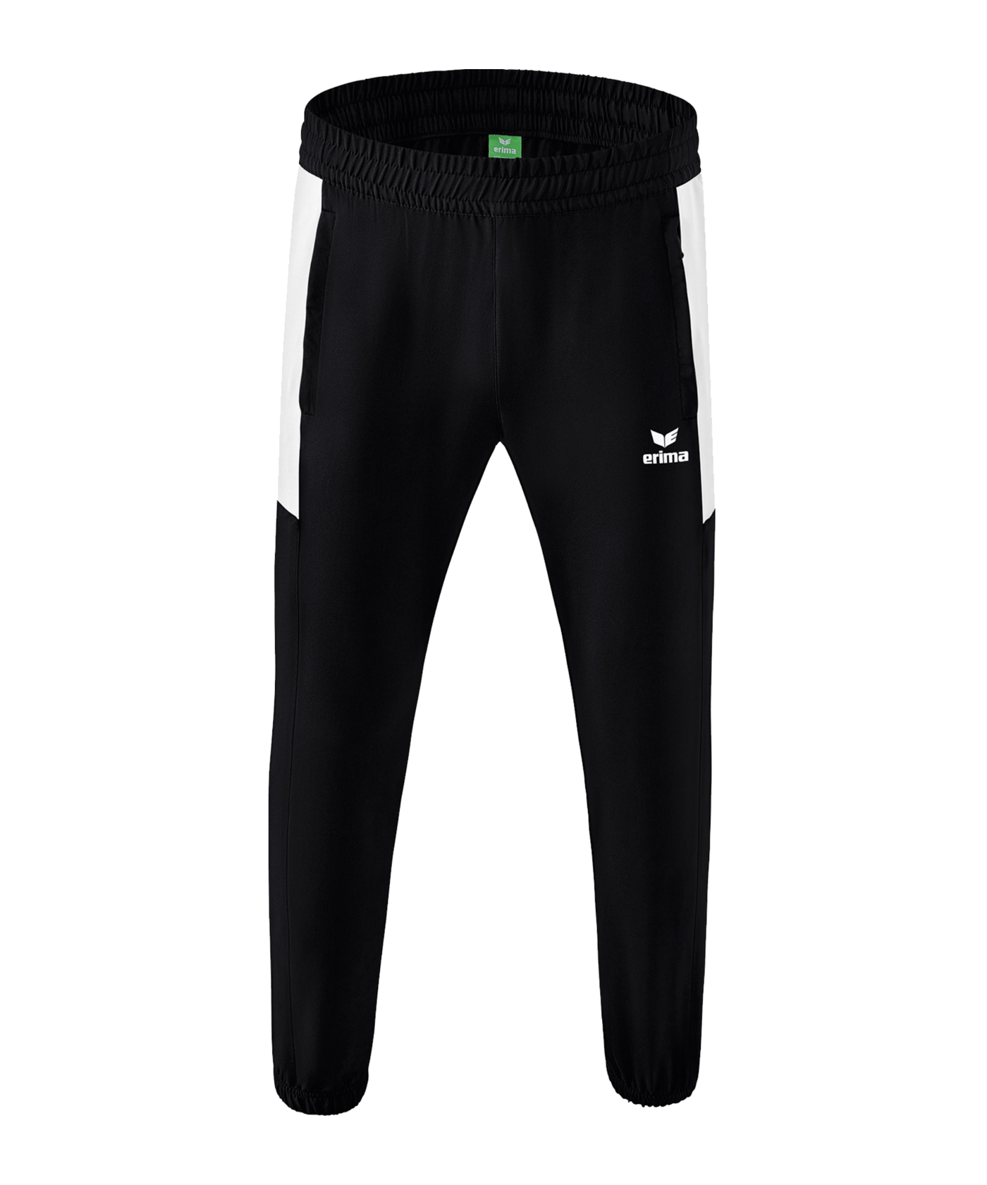Erima Team Präsentationshose Kids Schwarz Weiss - schwarz