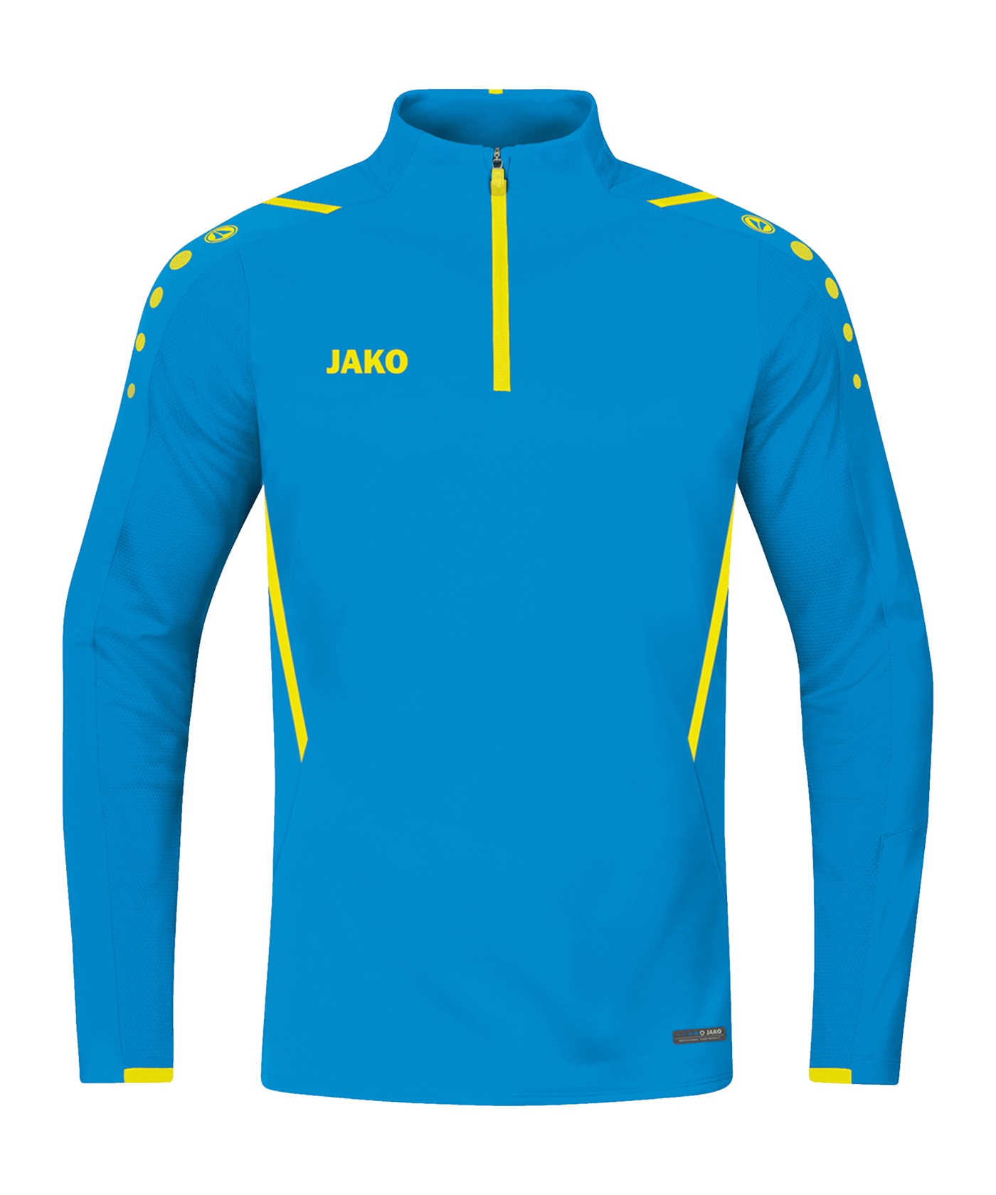JAKO Challenge Ziptop Blau Gelb F443 - blau