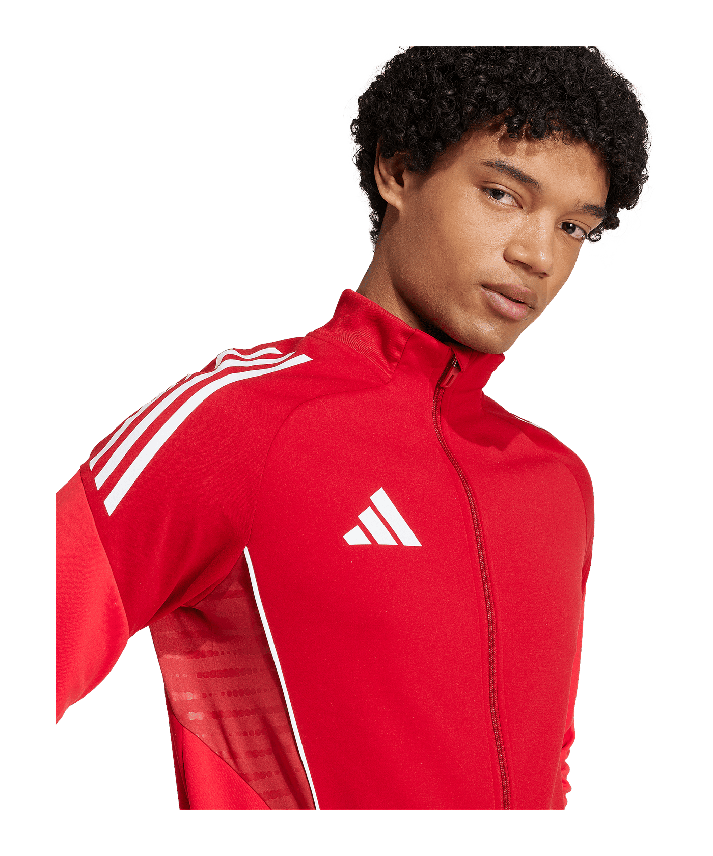 adidas Tiro 25 Competition Trainingsjacke Rot | - rot