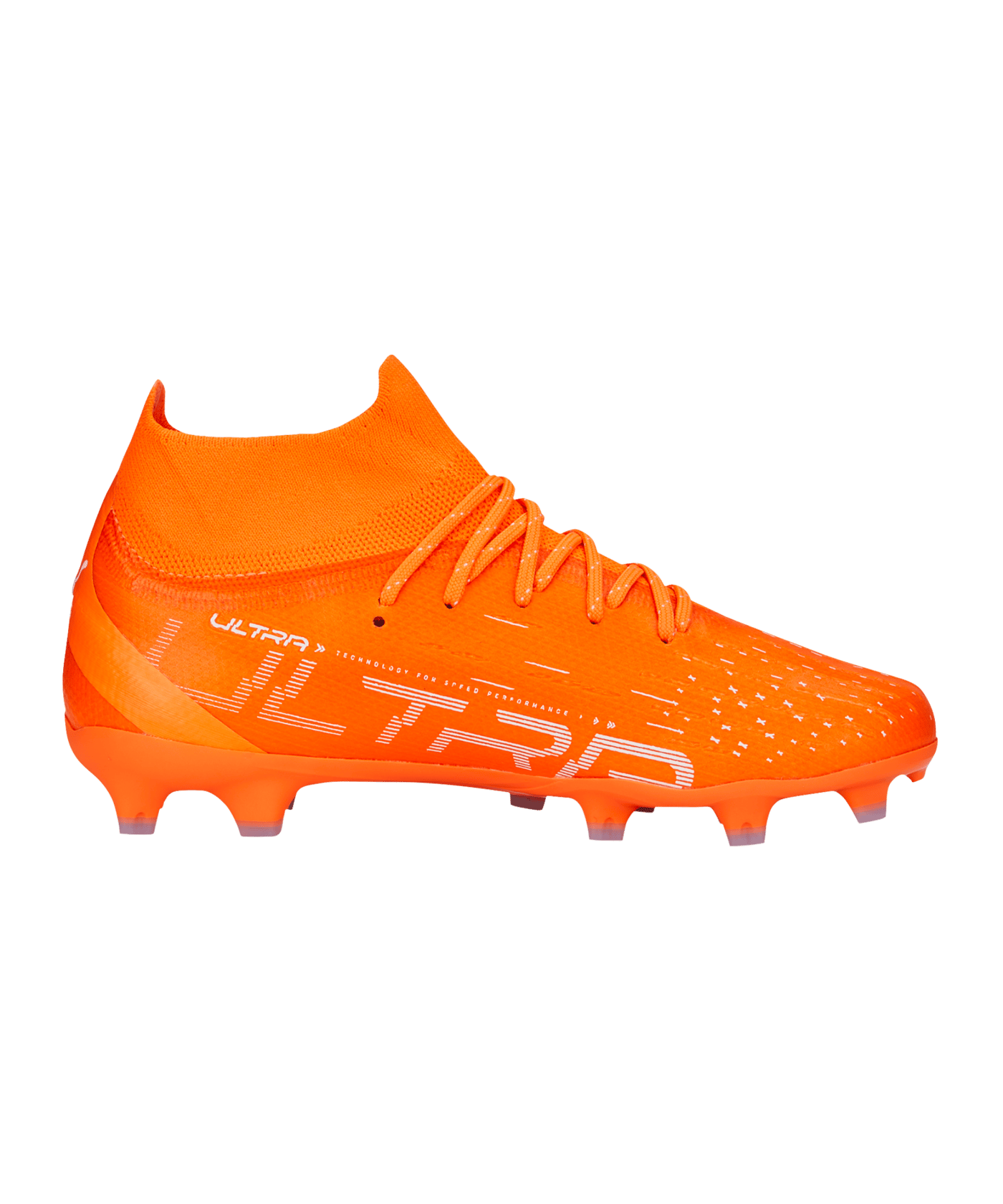 PUMA ULTRA Pro FG/AG Supercharge Kids Orange F01 - orange
