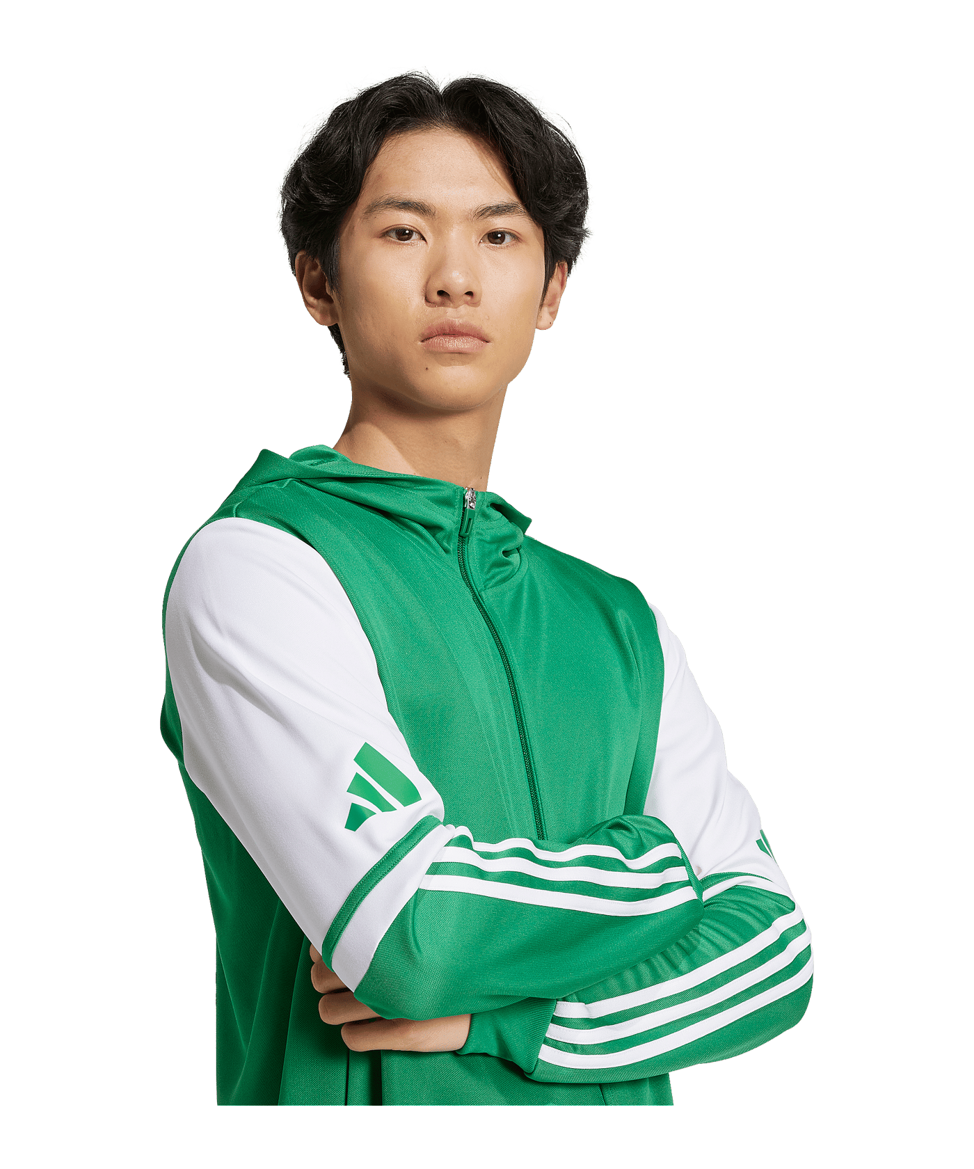 adidas Squadra 25 Kapuzenjacke Grün - gruen