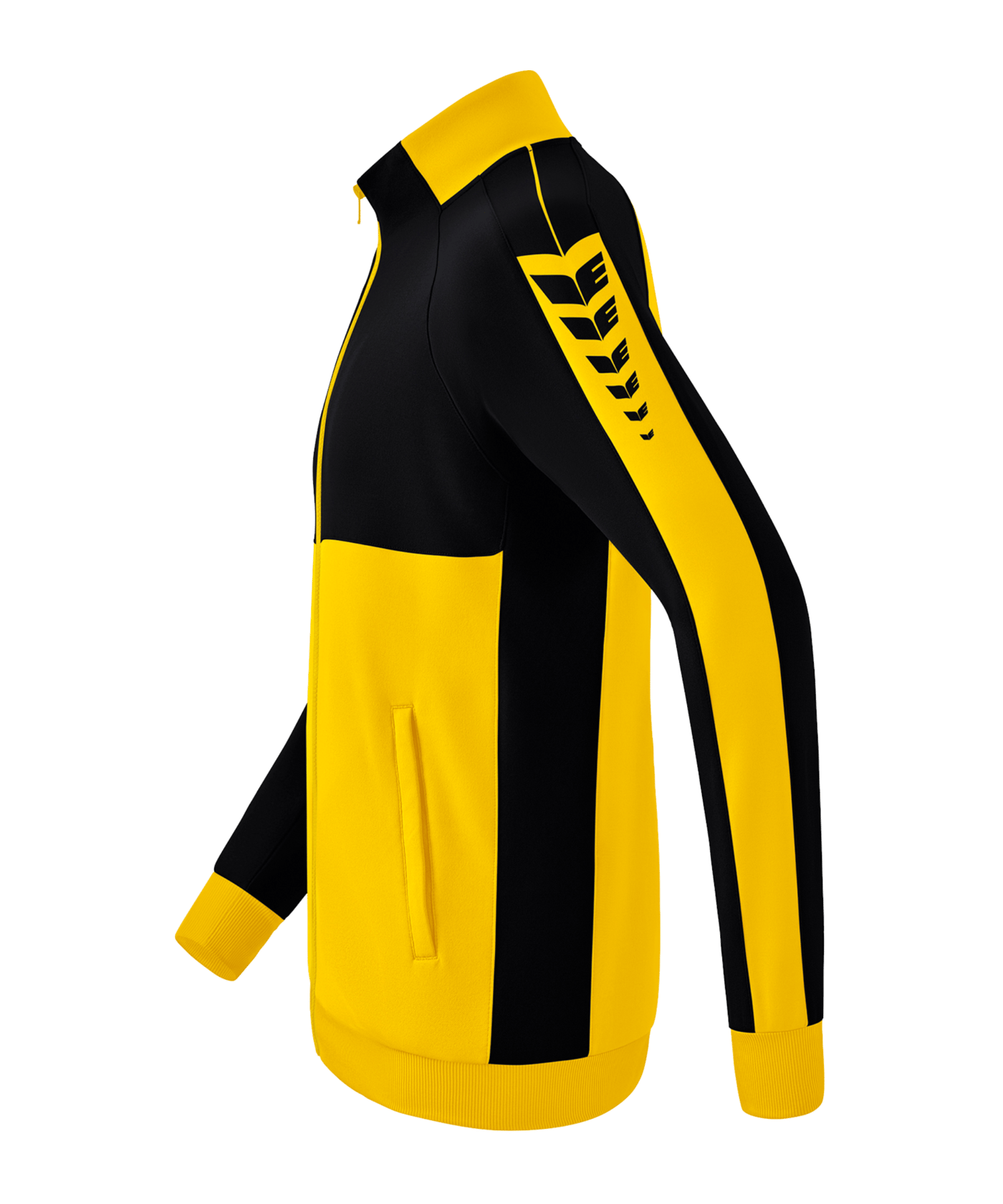 Erima Six Wings Trainingsjacke Gelb Schwarz - gelb
