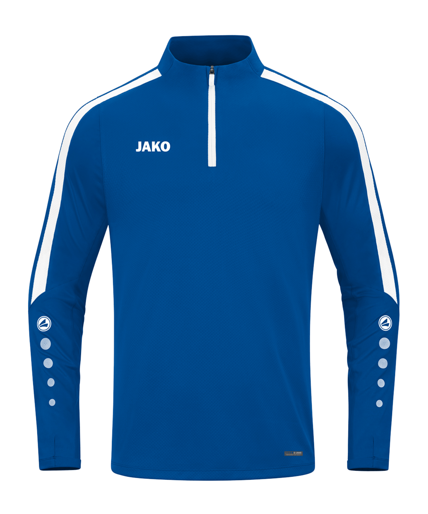 JAKO Power Sweatshirt Kids Blau Weiss F400 - blau