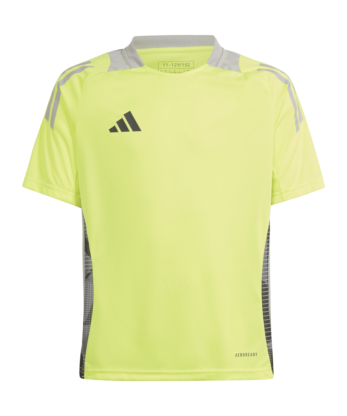 adidas Tiro 24 Competition Training Trikot Kids Gelb Grau - gelb