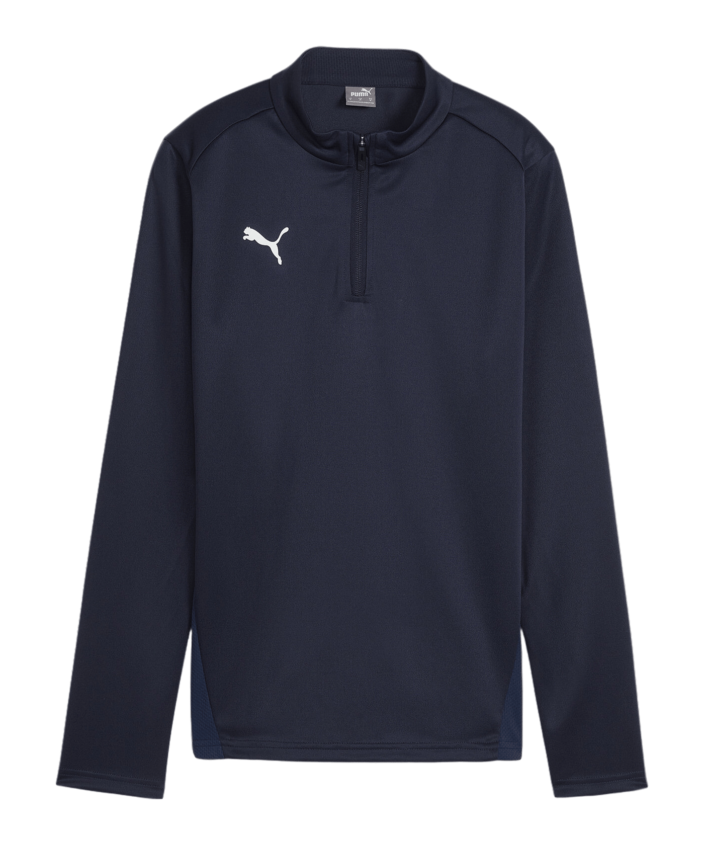 PUMA teamGOAL Training 1/4 Zip Sweatshirt Damen  Blau F06 - dunkelblau