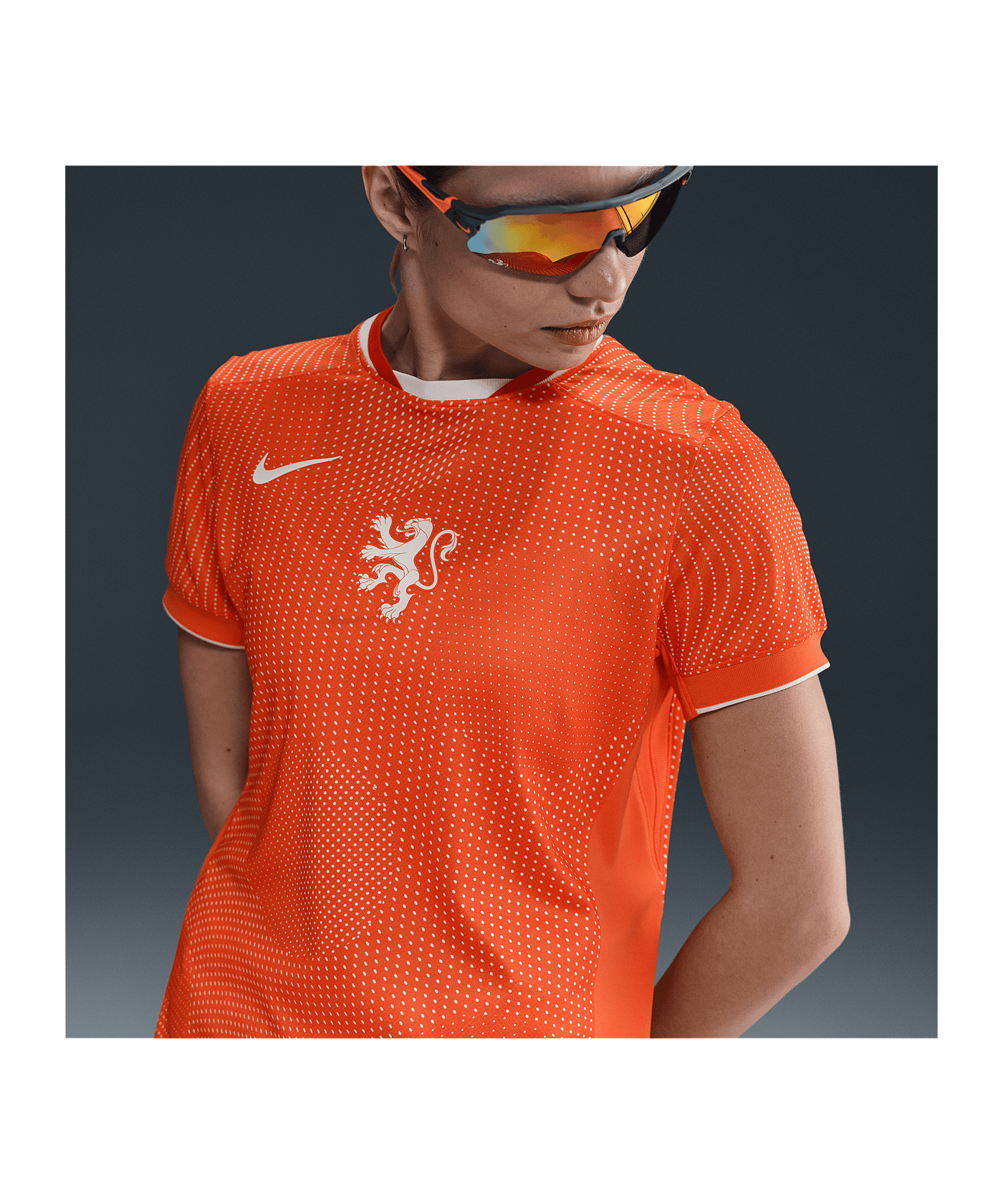 Nike Niederlande Trikot Home 2025 Damen Orange F819 - orange