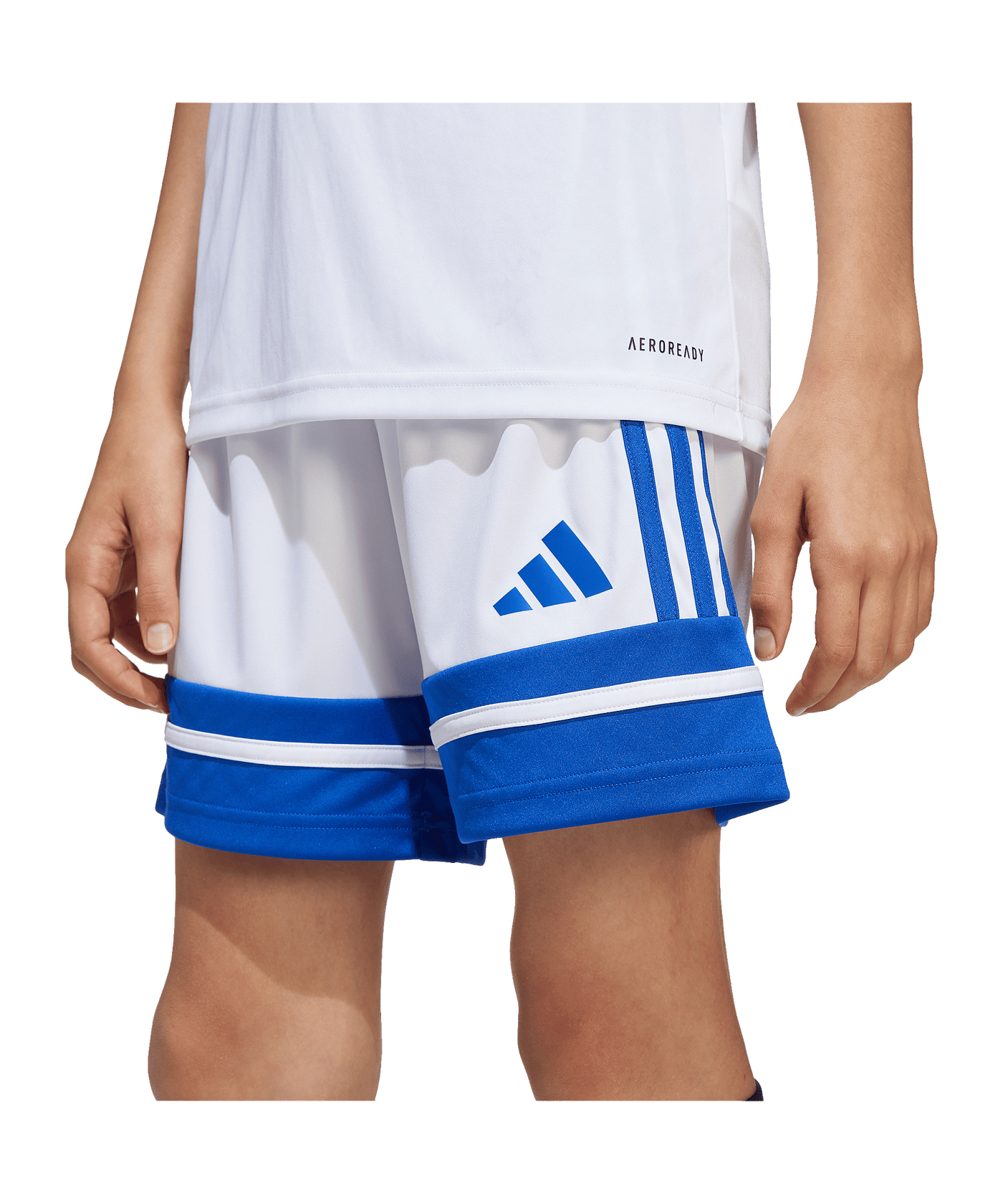 adidas Squadra 25 Short Kids Weiss | - weiss