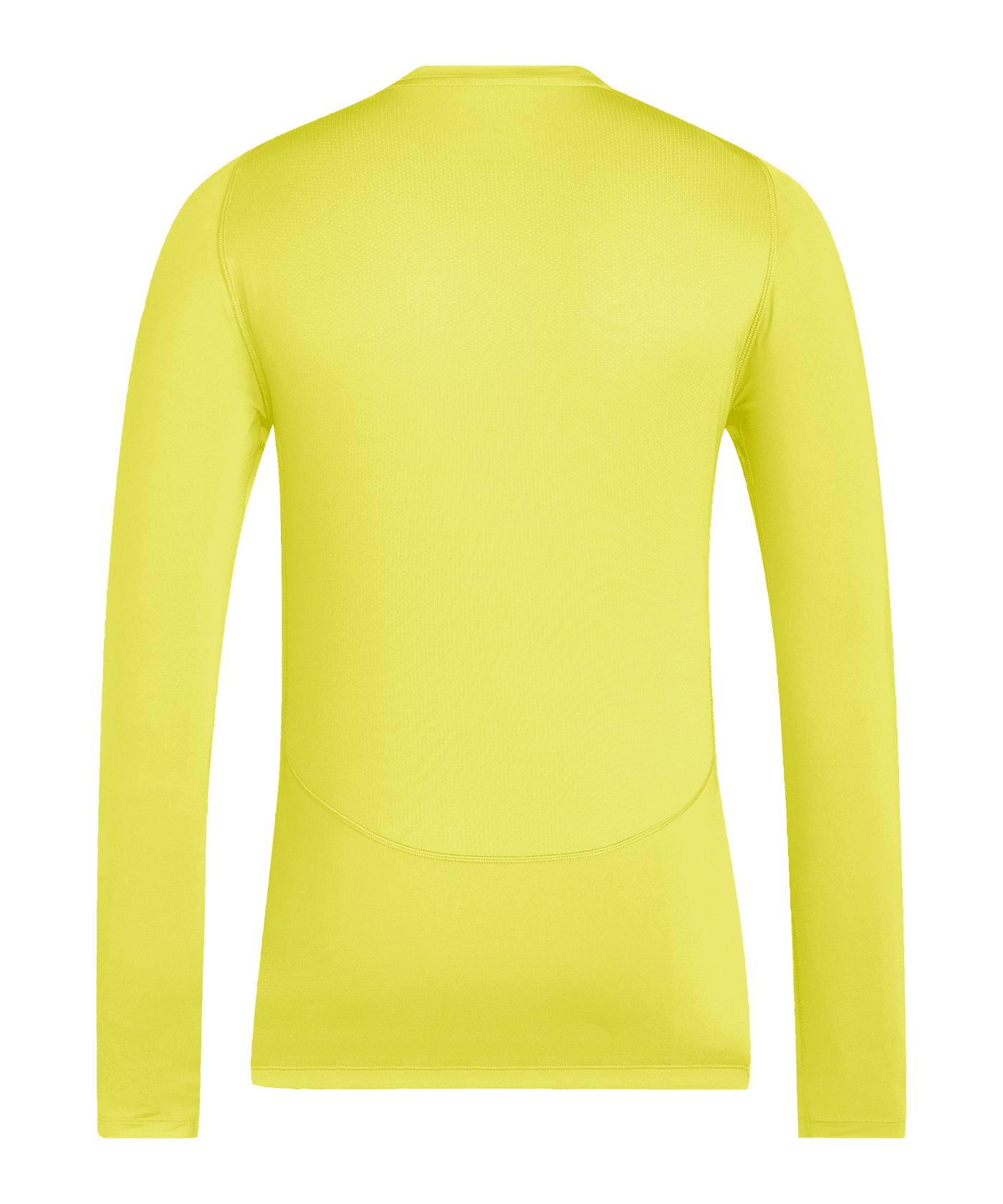 adidas Techfit Longsleeve T-Shirt Gelb - gelb