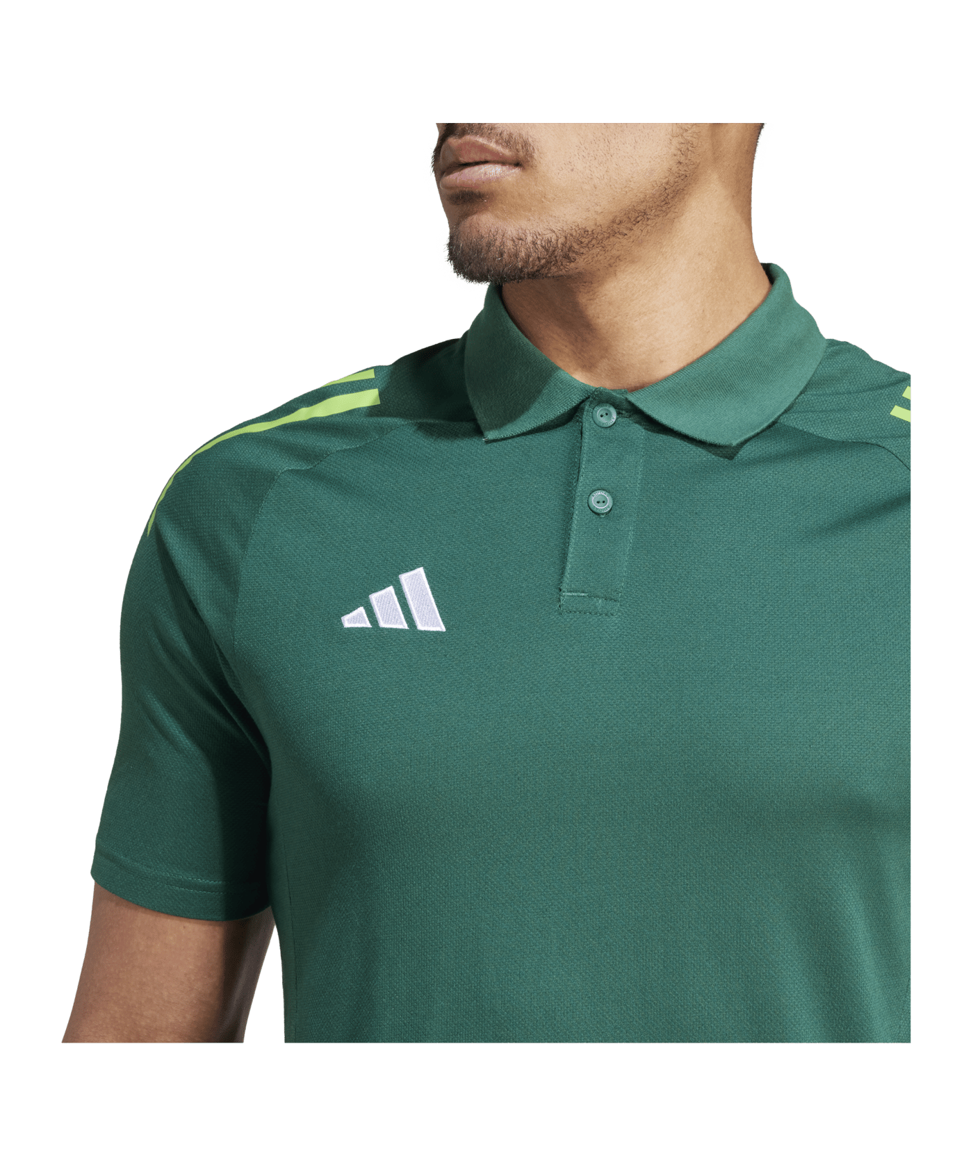 adidas Tiro 24 Competition Poloshirt Grün | - gruen