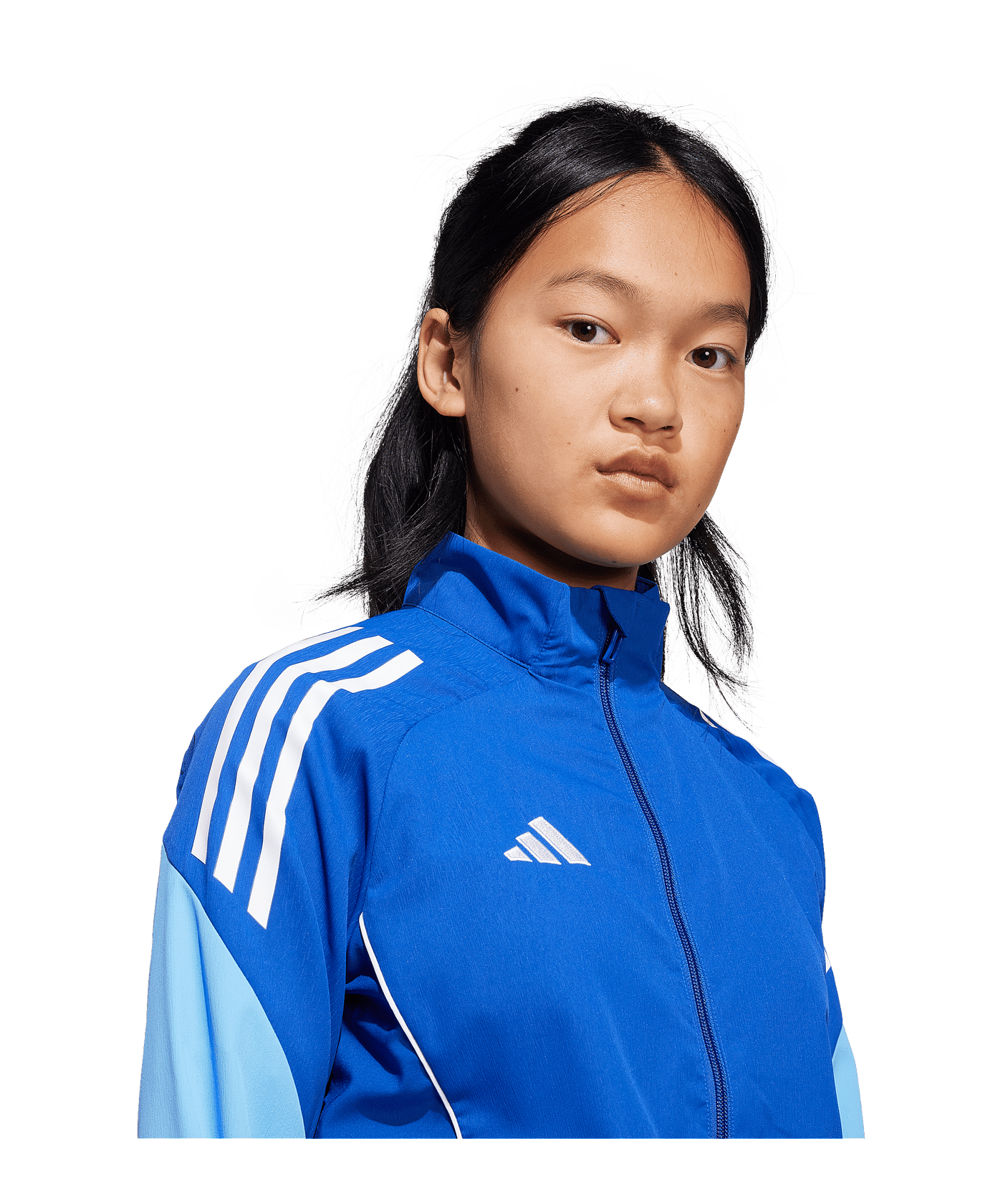 adidas Tiro 25 Competition Präsentationsjacke |  Kids Blau - blau