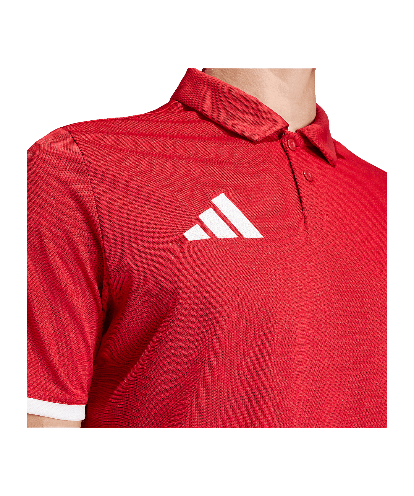 adidas Entrada 26 Polo Rot - rot