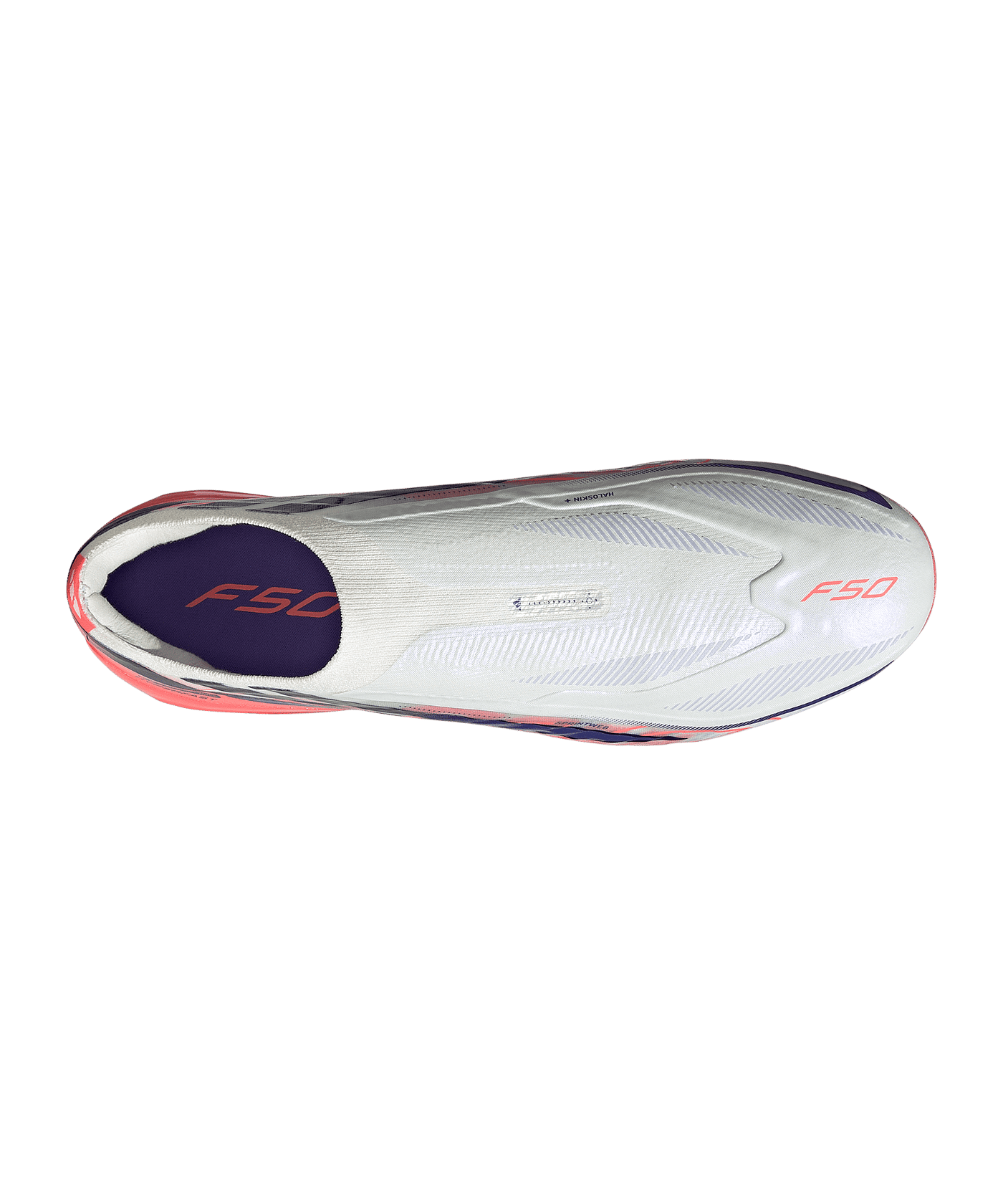 adidas F50 Hyperfast Pro Laceless AG Weiß - weiss