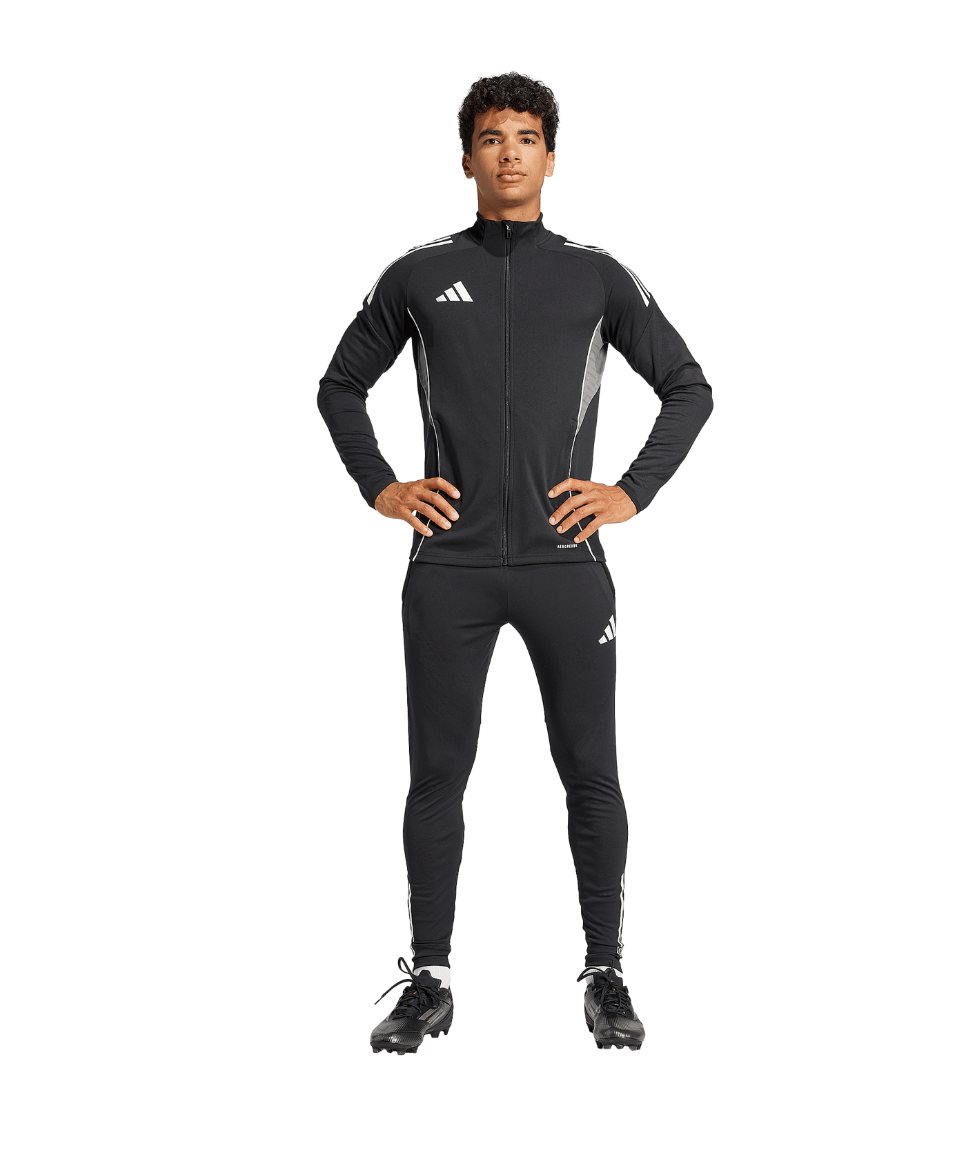 adidas Tiro 25 Competition Trainingsjacke Schwarz | - schwarz