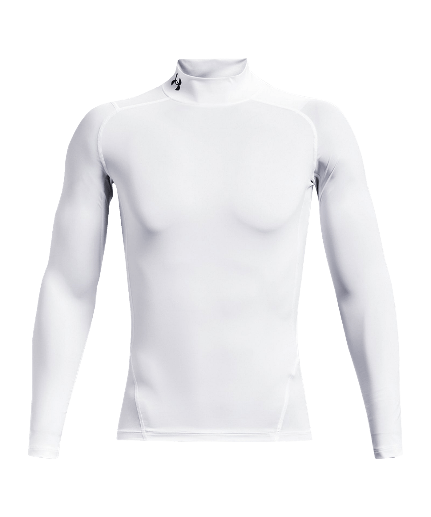 Under Armour HG Compression Mock langarm F100 - weiss
