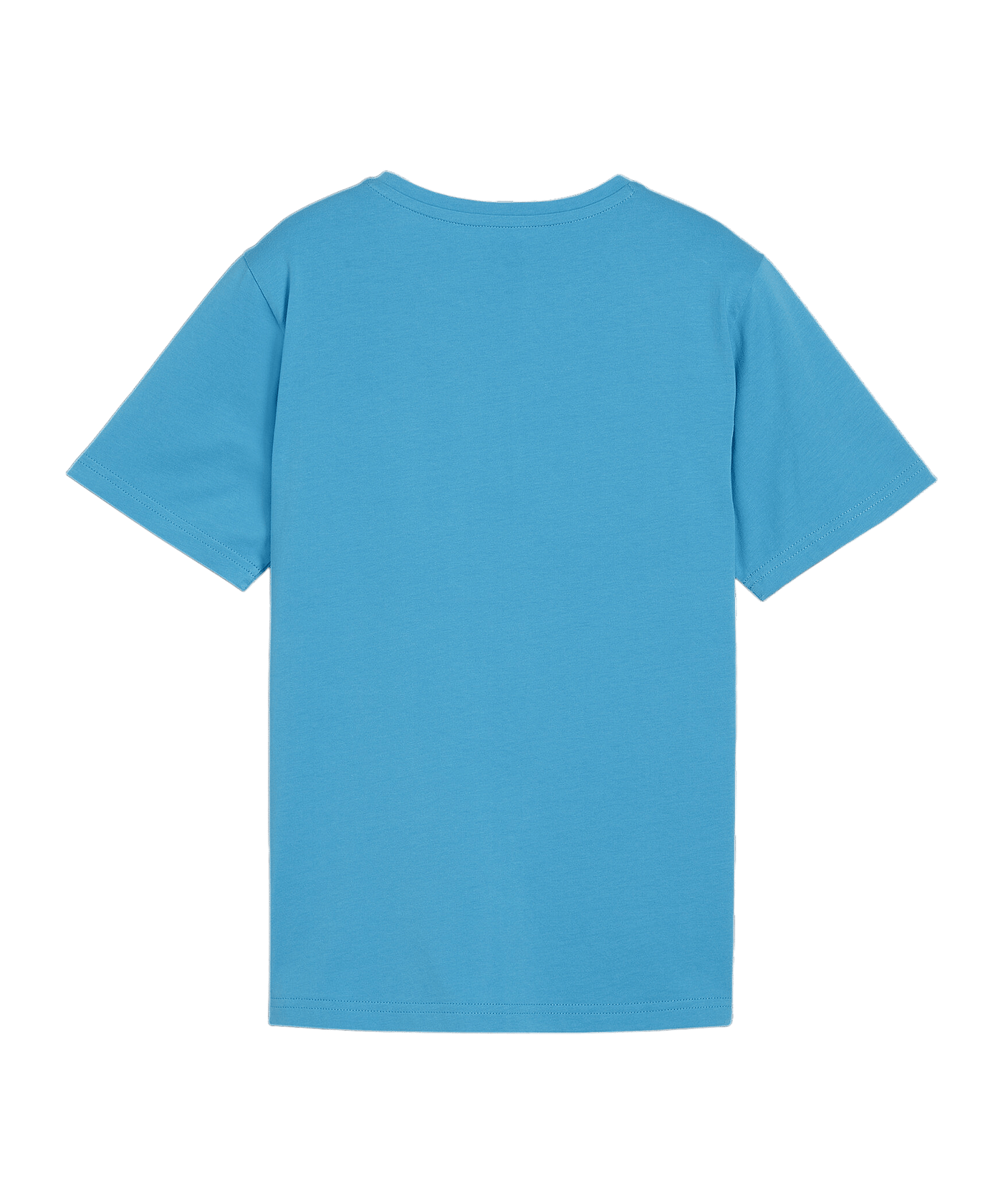 PUMA teamRISE Logo Trainingshirt Kids Blau F02 - blau