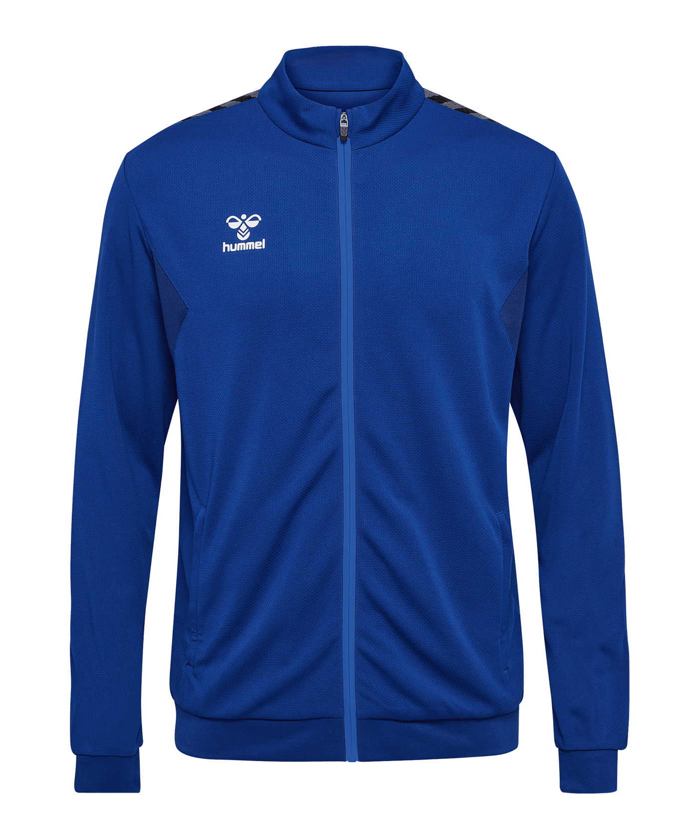 Hummel hmlAUTHENTIC PL Trainingsjacke Blau F7045 - blau