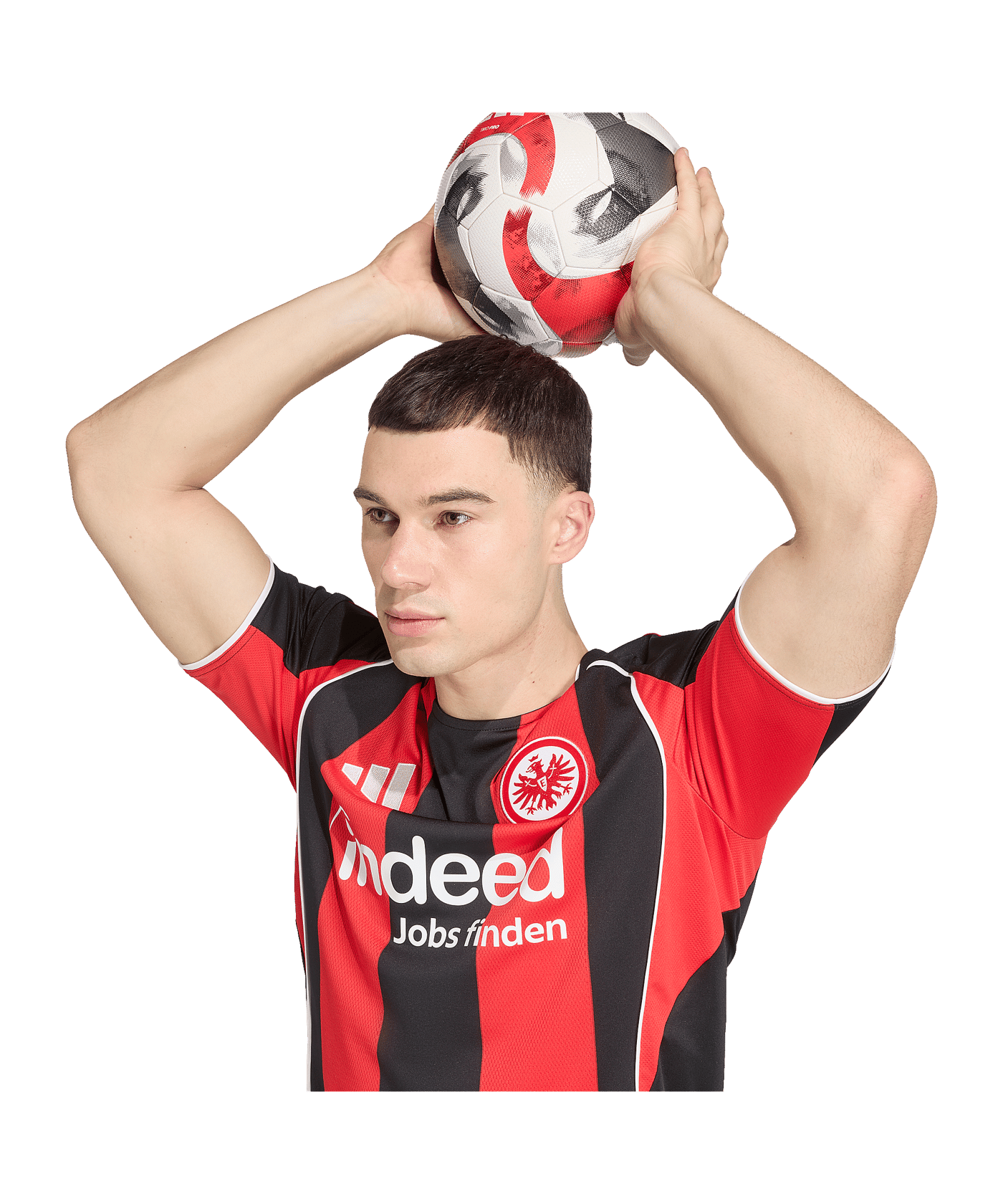 adidas Eintracht Frankfurt Trikot Home 2025/2026 Schwarz - schwarz