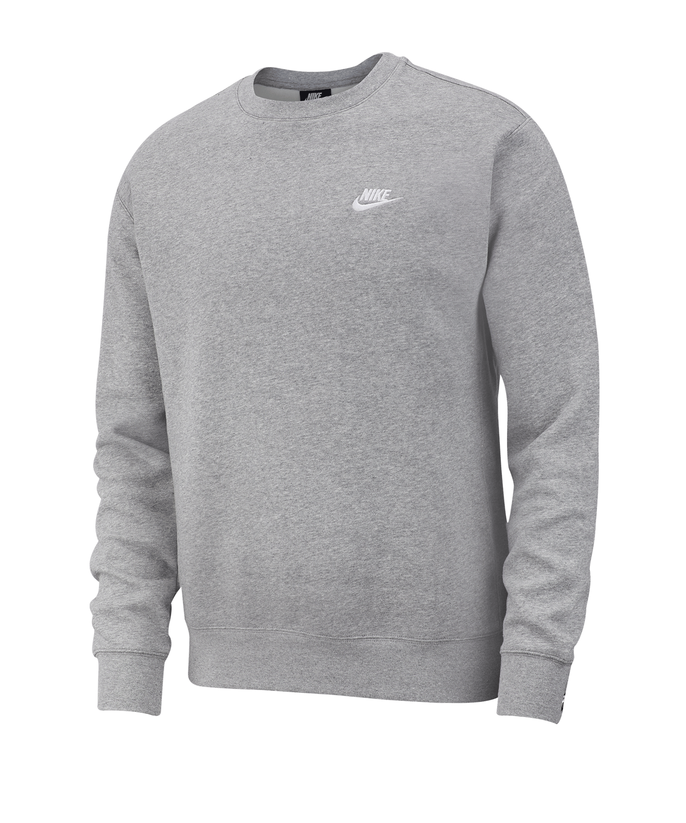 Nike Club Crew Sweatshirt Grau F063 - grau