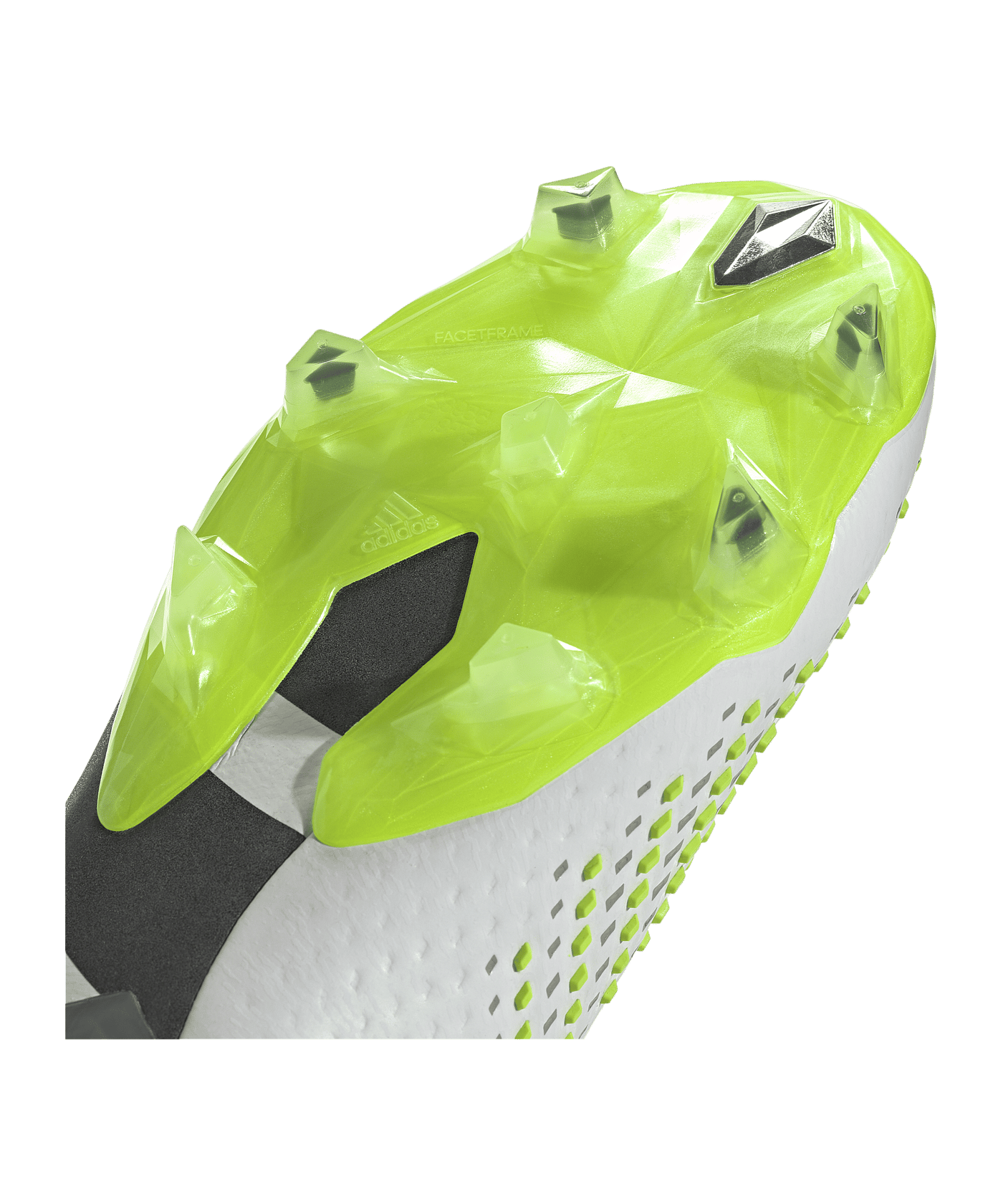 adidas Predator Accuracy.1 L FG Crazyrush Weiss Schwarz Gelb - weiss