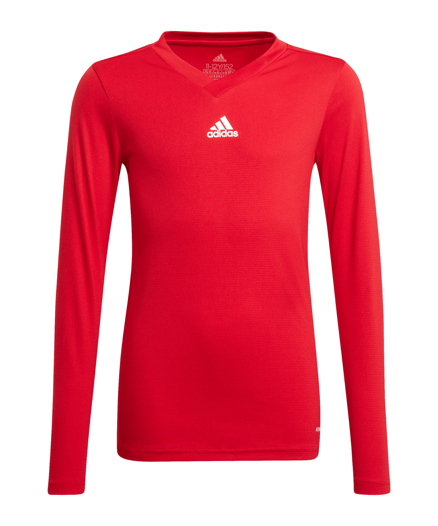 adidas Team Base Top langarm Kids Rot - rot