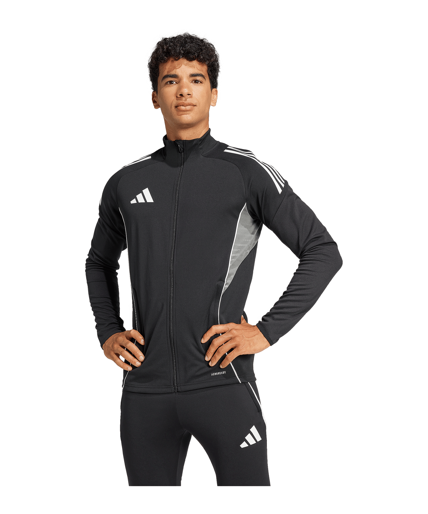 adidas Tiro 25 Competition Trainingsjacke Schwarz | - schwarz
