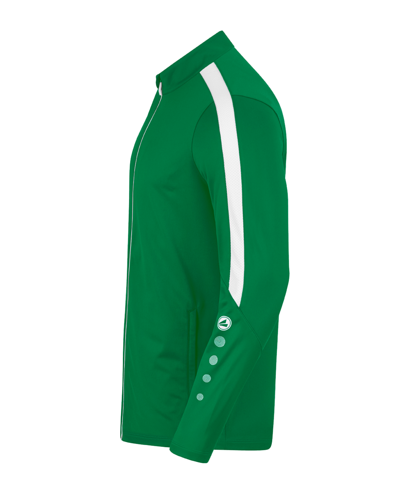JAKO Power Polyesterjacke Grün Weiss F200 - gruen