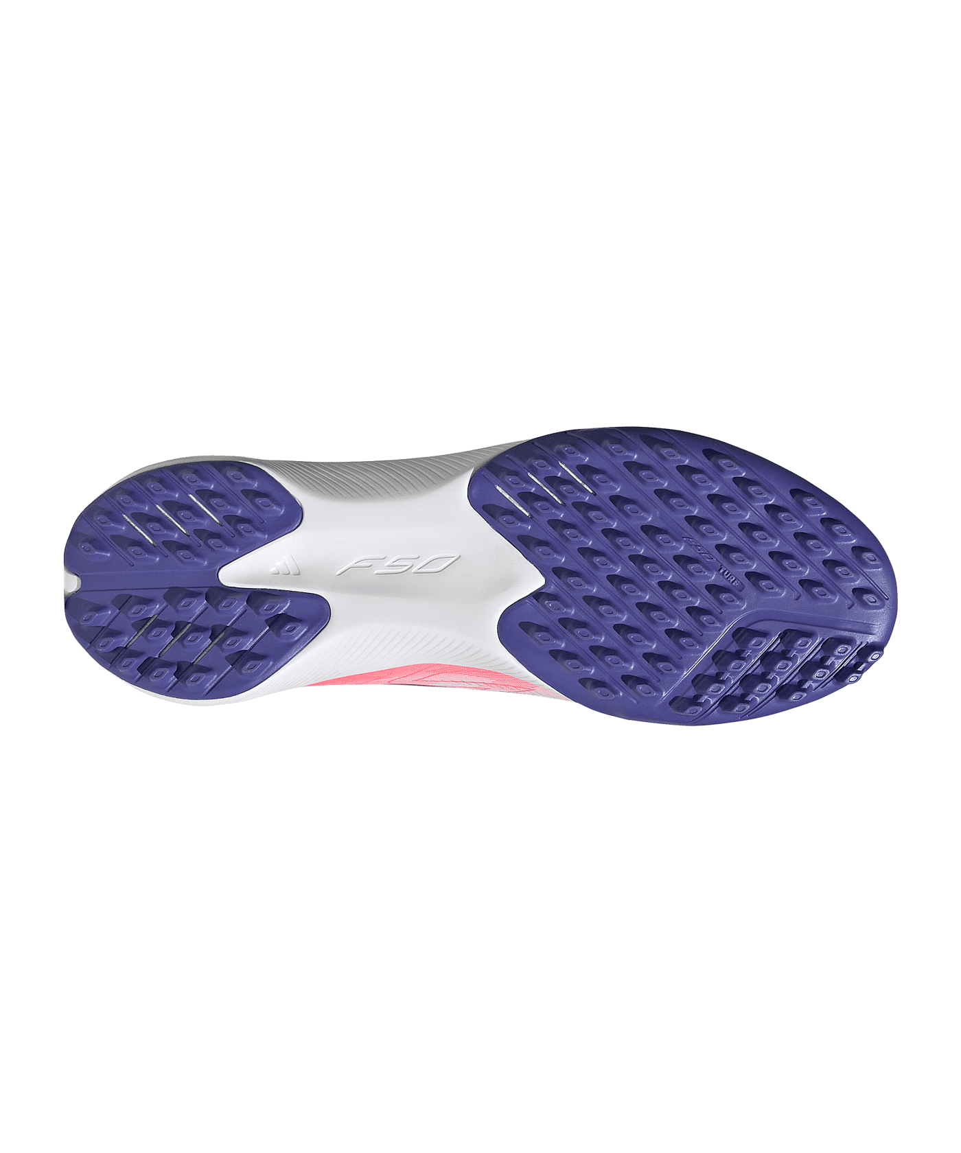 adidas F50 Hyperfast League Laceless TF Kinder Weiß - weiss