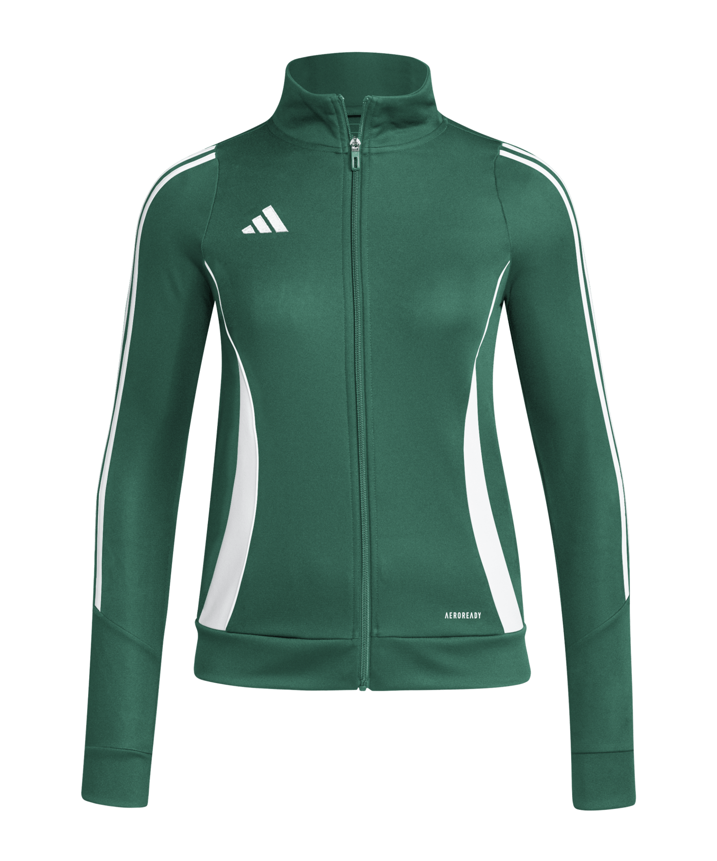 adidas Tiro 24 Trainingsjacke Damen Grün Weiss - gruen