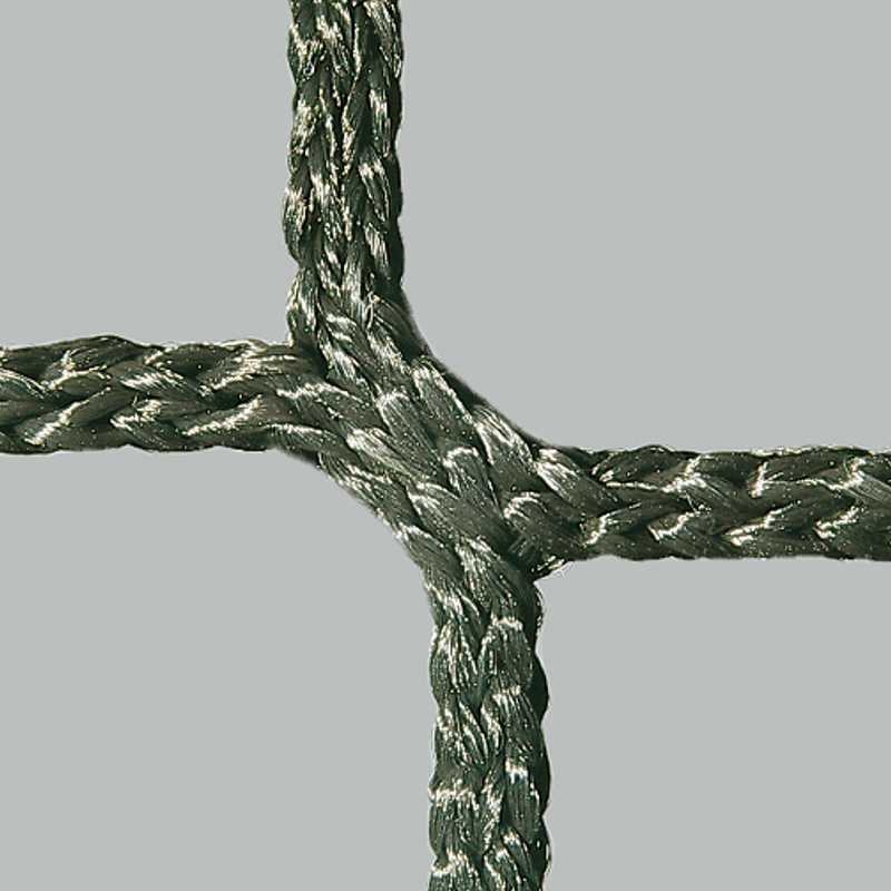 Tornetze 7,5 x 2,5 m, 1,5 m untere Tiefe | schwarz - schwarz