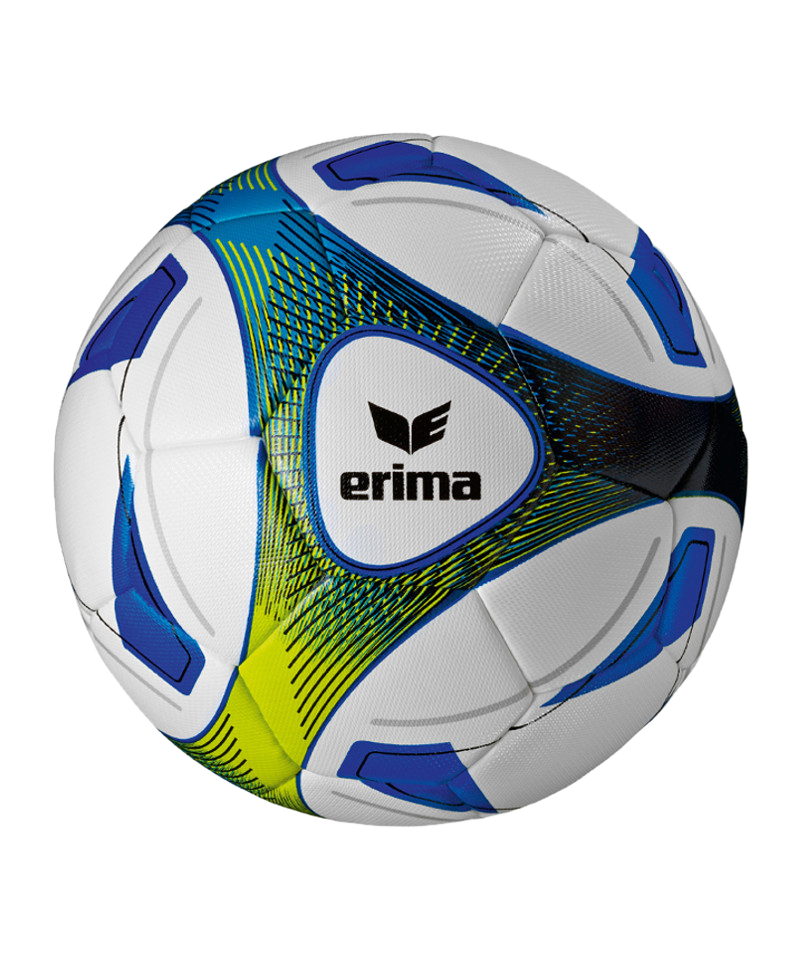 Erima Hybrid Training Fussball Blau Gelb - blau