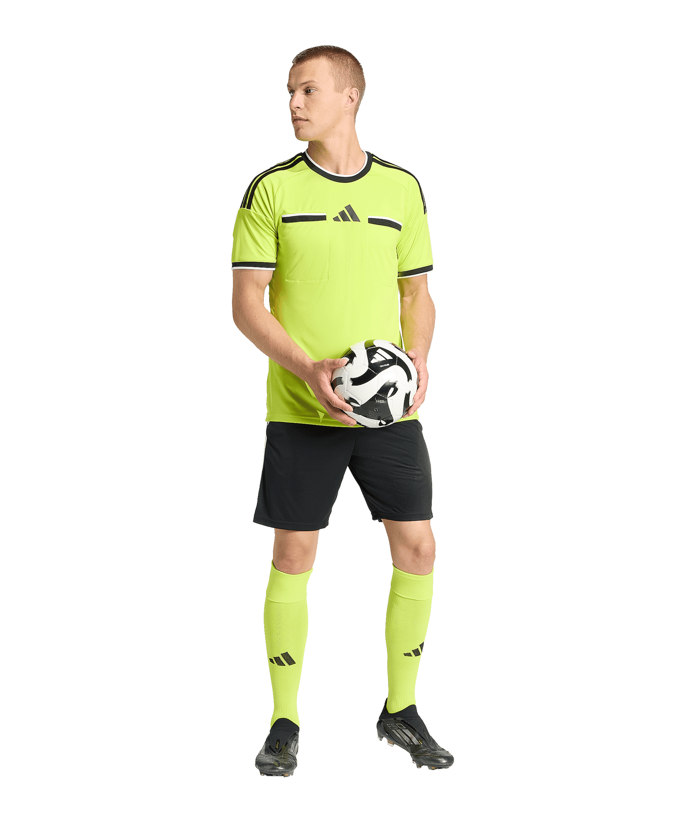 adidas 26 Schiedsrichtertrikot Gelb - gelb