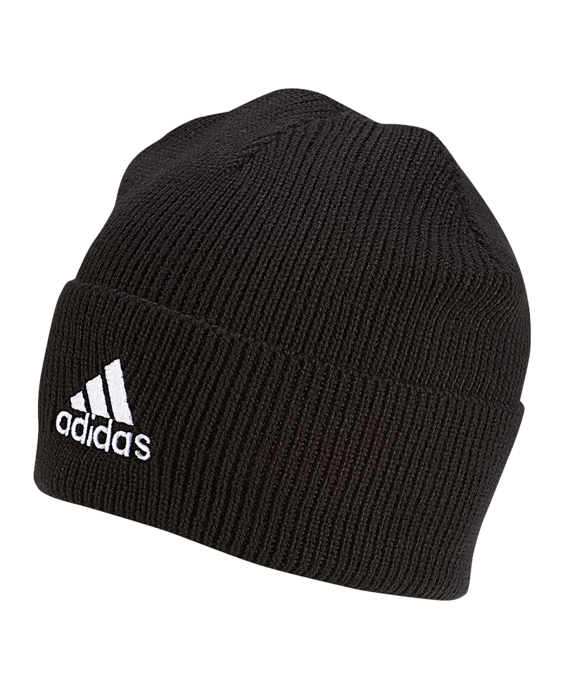 adidas Tiro Woolie Mütze Schwarz Weiss - schwarz