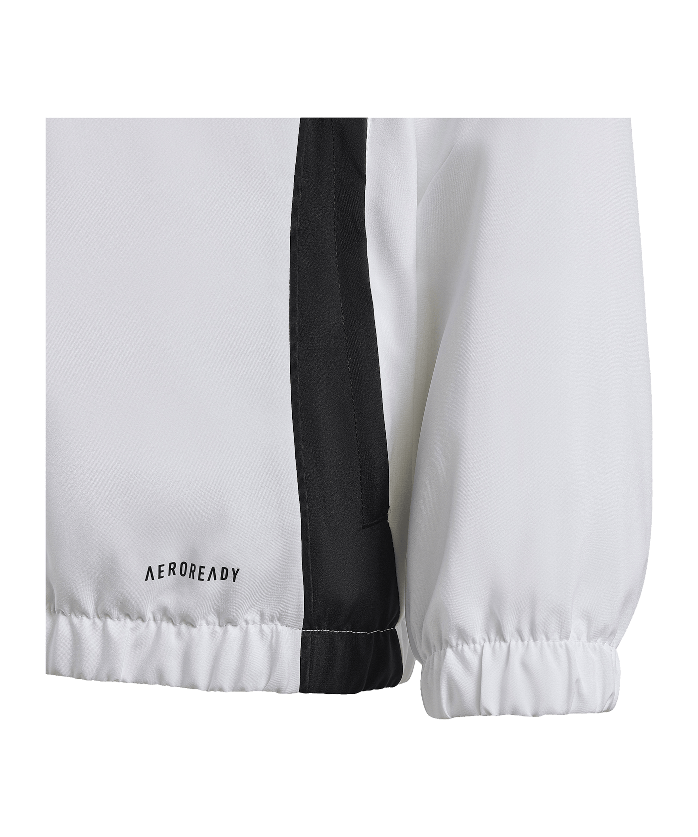 adidas Tiro 24 Windbreaker Kids Weiss Schwarz | - weiss