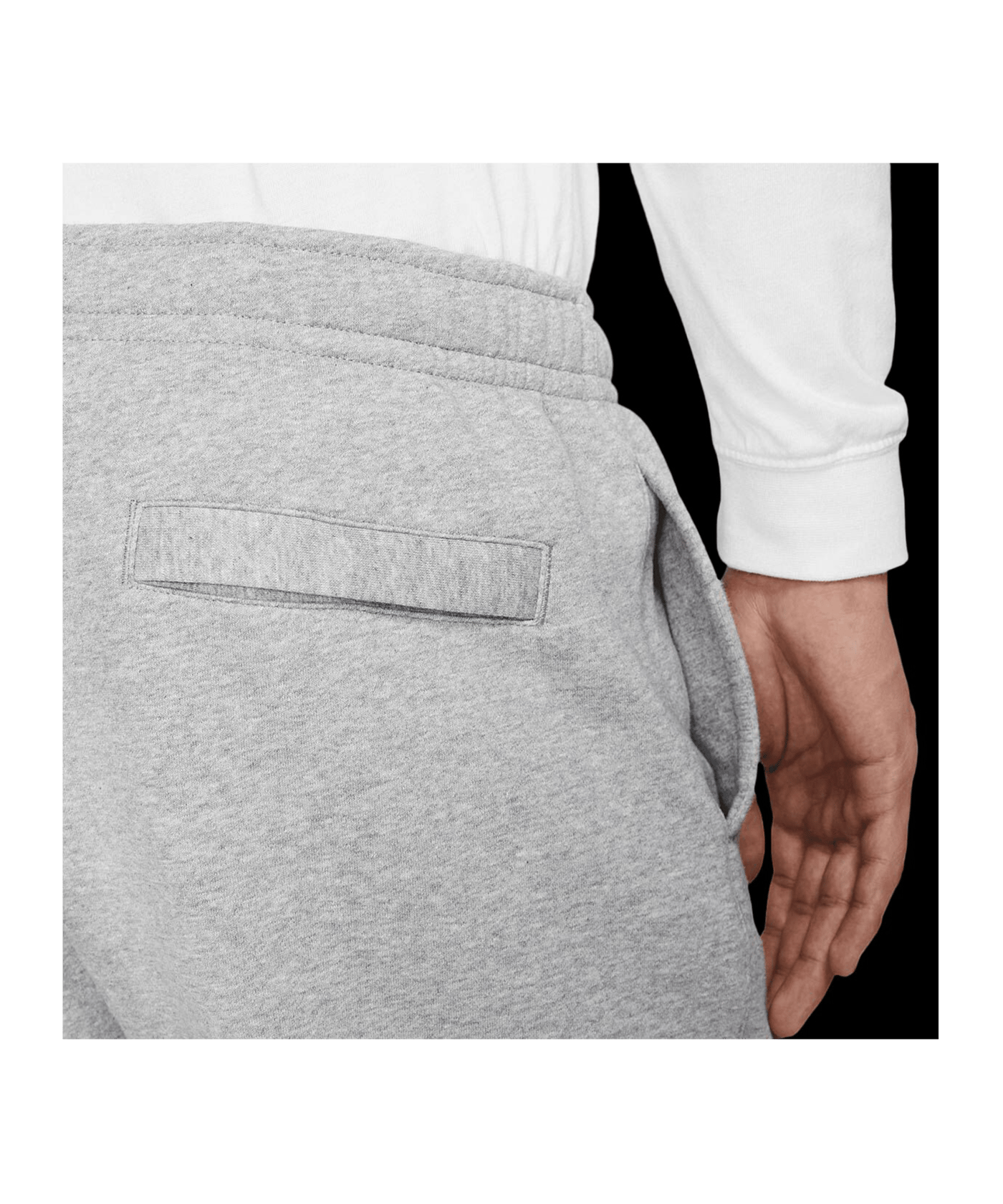 Nike Club Jogginghose Tall Grau Silber Weiss F063 - grau