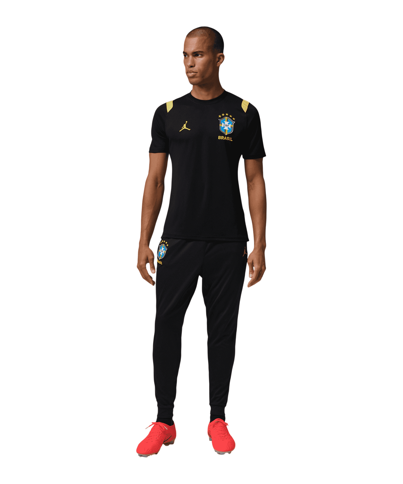 Nike CBF Brasilien Academy Pro Trainingshose Schwarz F010 - schwarz