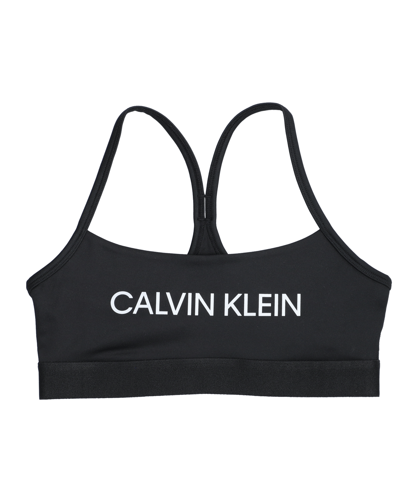 Calvin Klein Performance Low Support Sport-BH F001 - schwarz