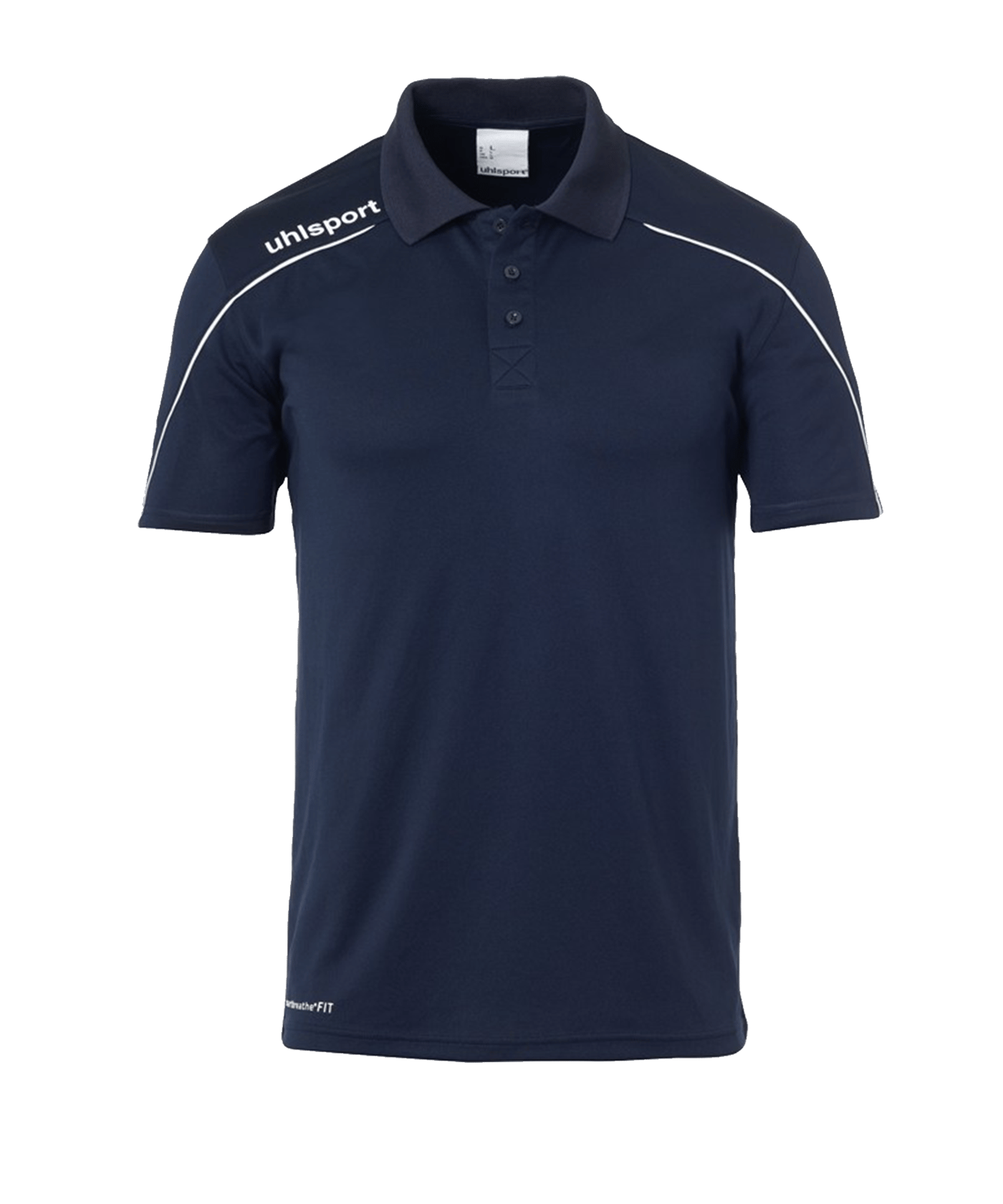 Uhlsport Stream 22 Poloshirt Blau Weiss F12 - blau