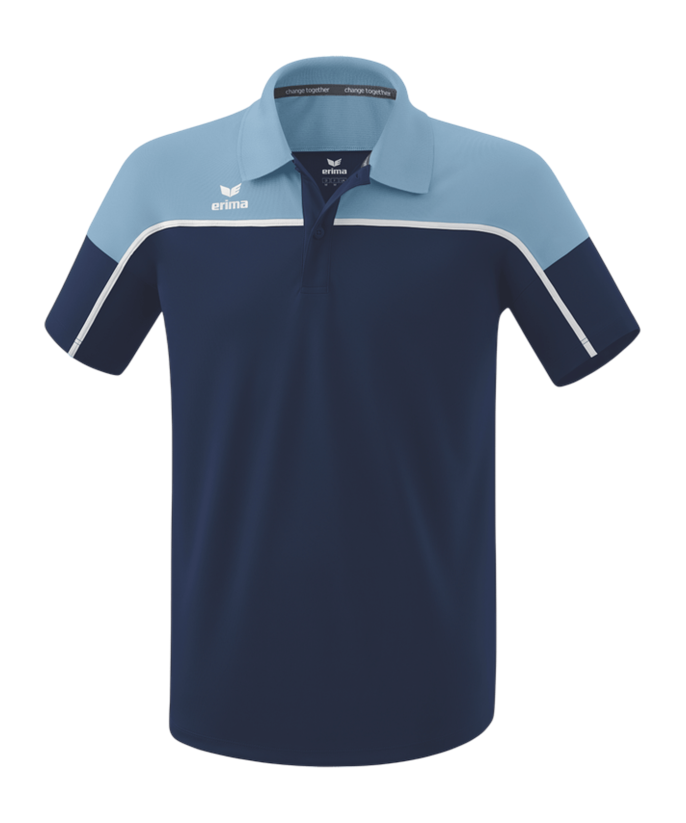 Erima Change by Poloshirt Blau | - blau