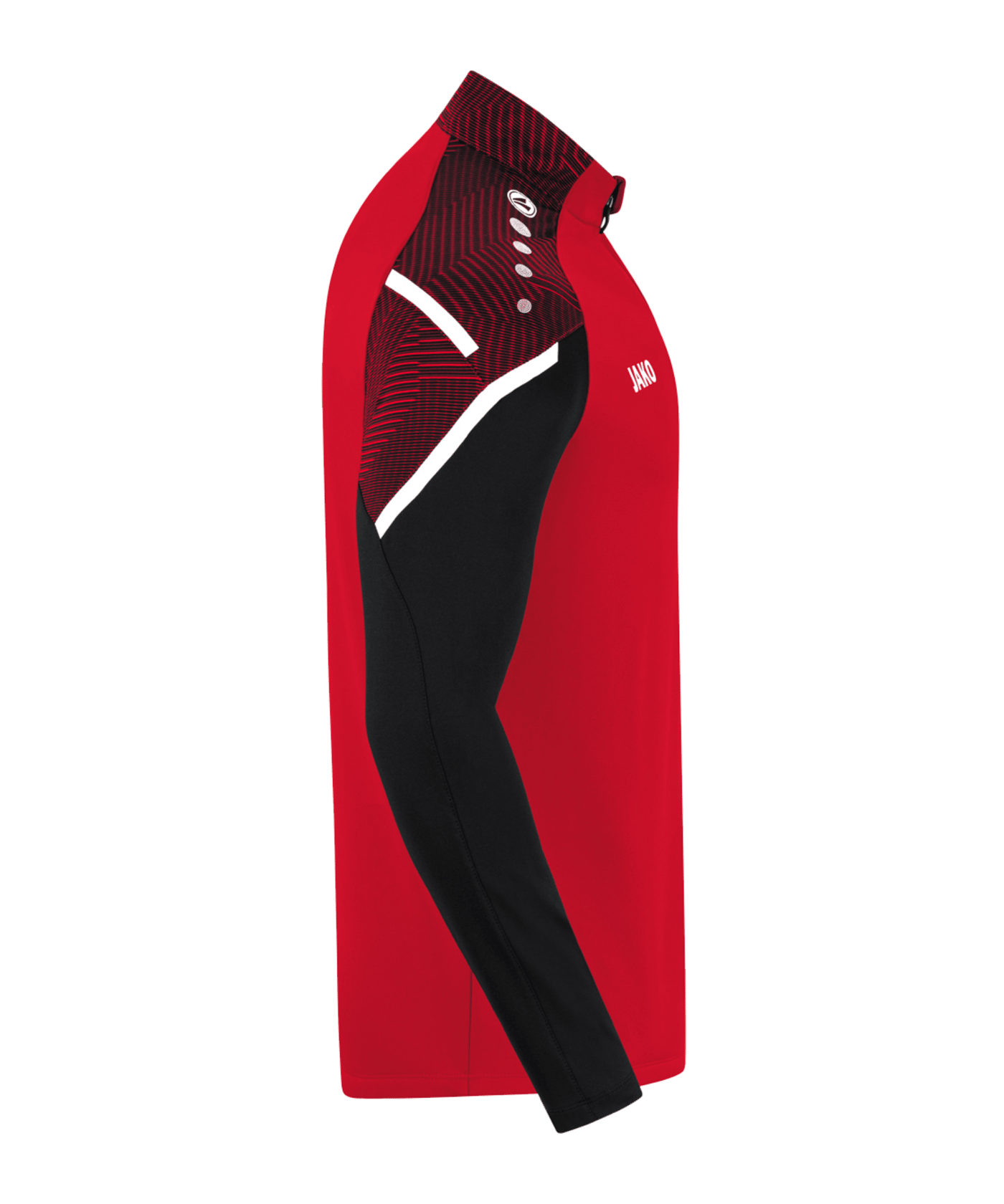 JAKO Performance Ziptop Rot Schwarz F101 - rot