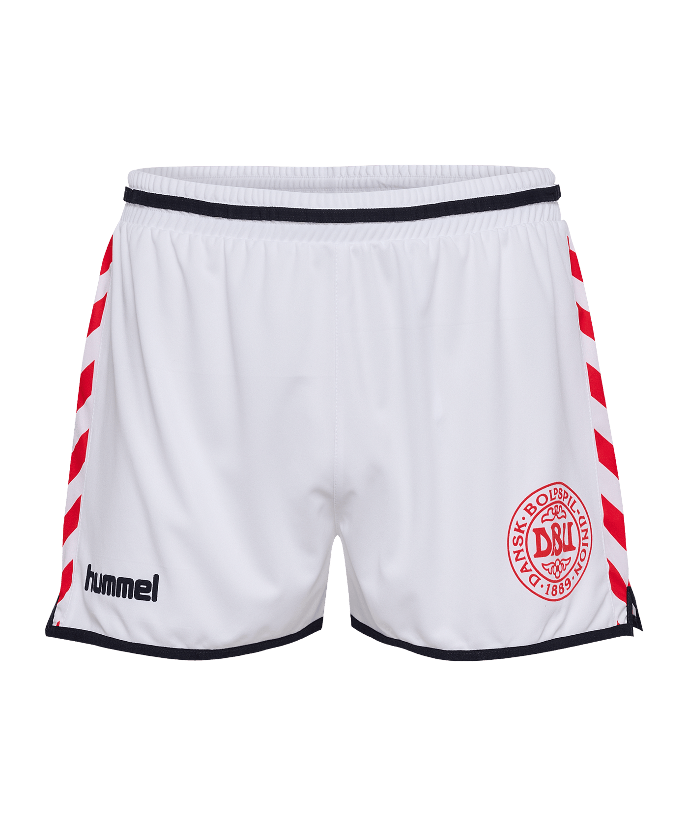 hummel DBU Dänemark 86 Replica Original Short Weiß F9001 - weiss