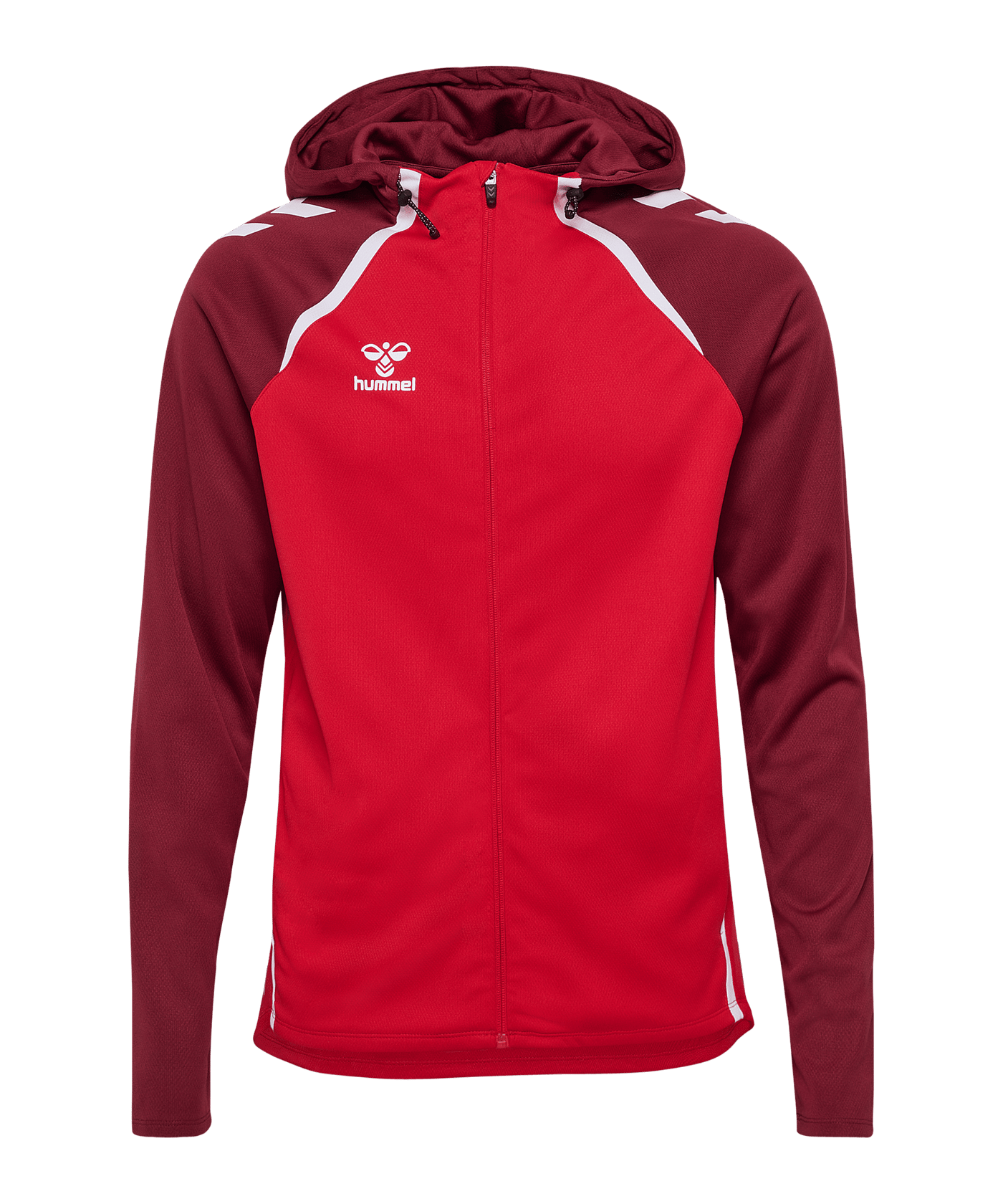 Hummel Kapuzenjacke Rot F3713 - rot