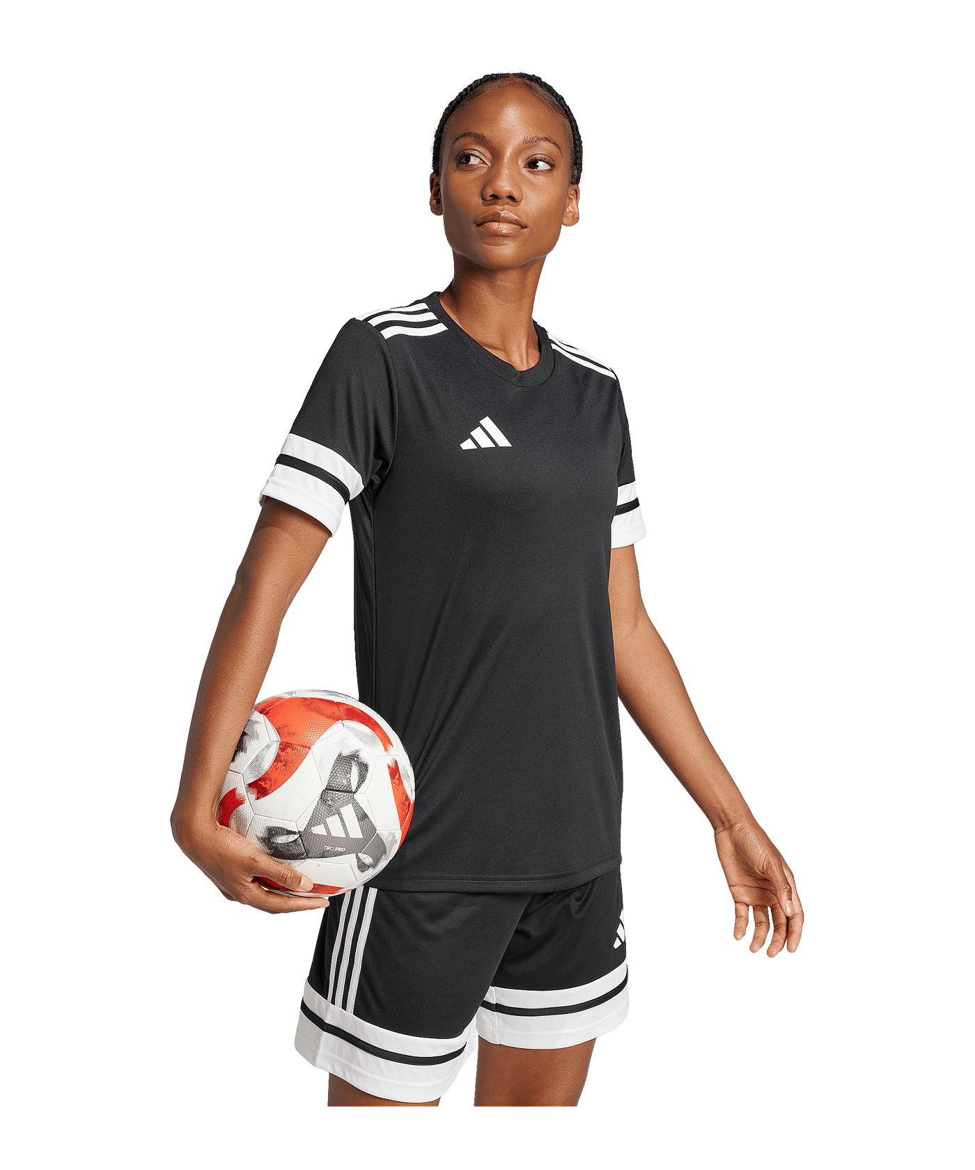 adidas Squadra 25 Trikot Damen Schwarz - schwarz