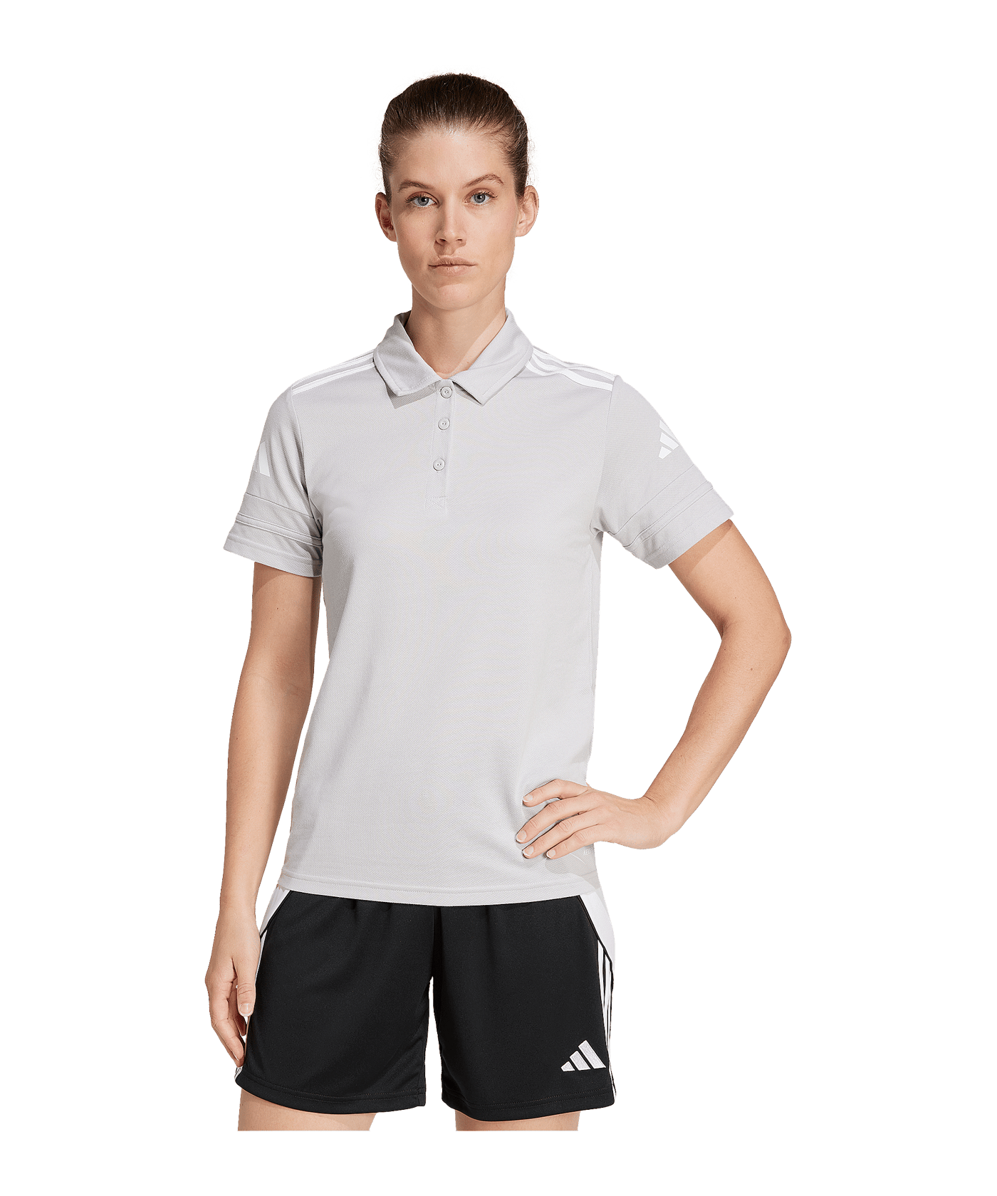 adidas Squadra 25 Polo Damen Grau - grau